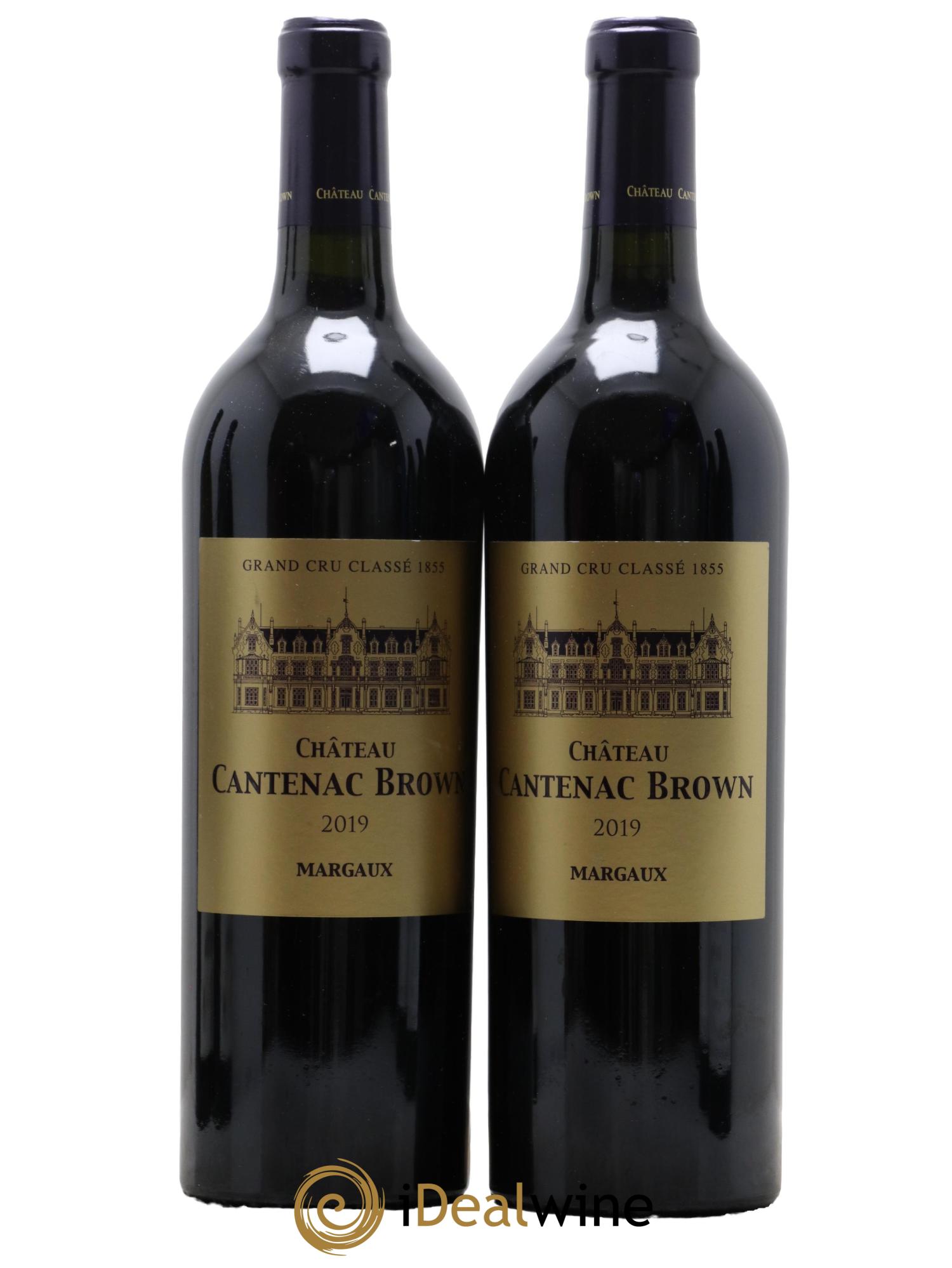 Château Cantenac Brown 3ème Grand Cru Classé 2019 - Lot de 2 bouteilles - 0