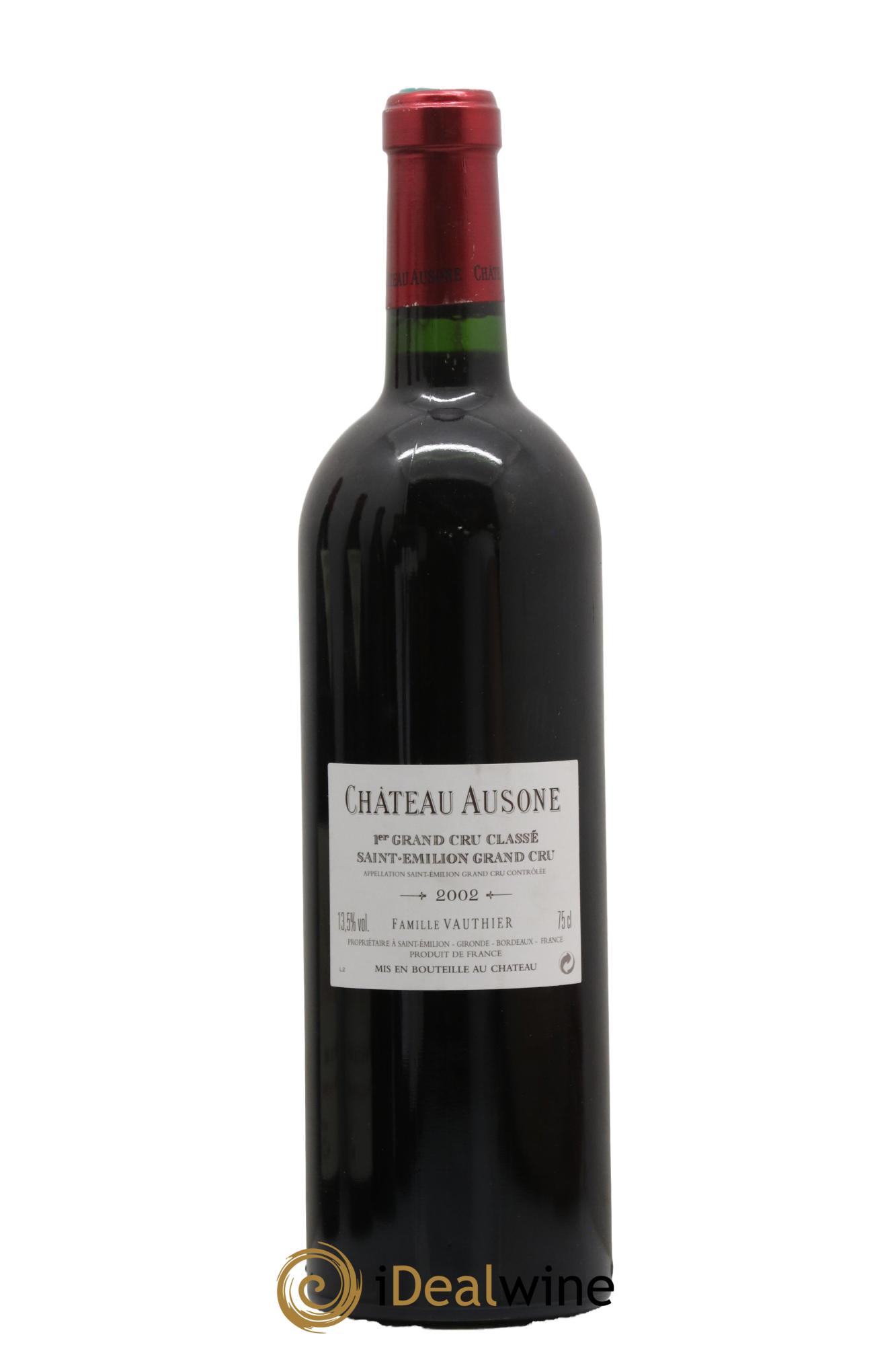 Château Ausone 1er Grand Cru Classé A 2002 - Lotto di 1 bottiglia - 1
