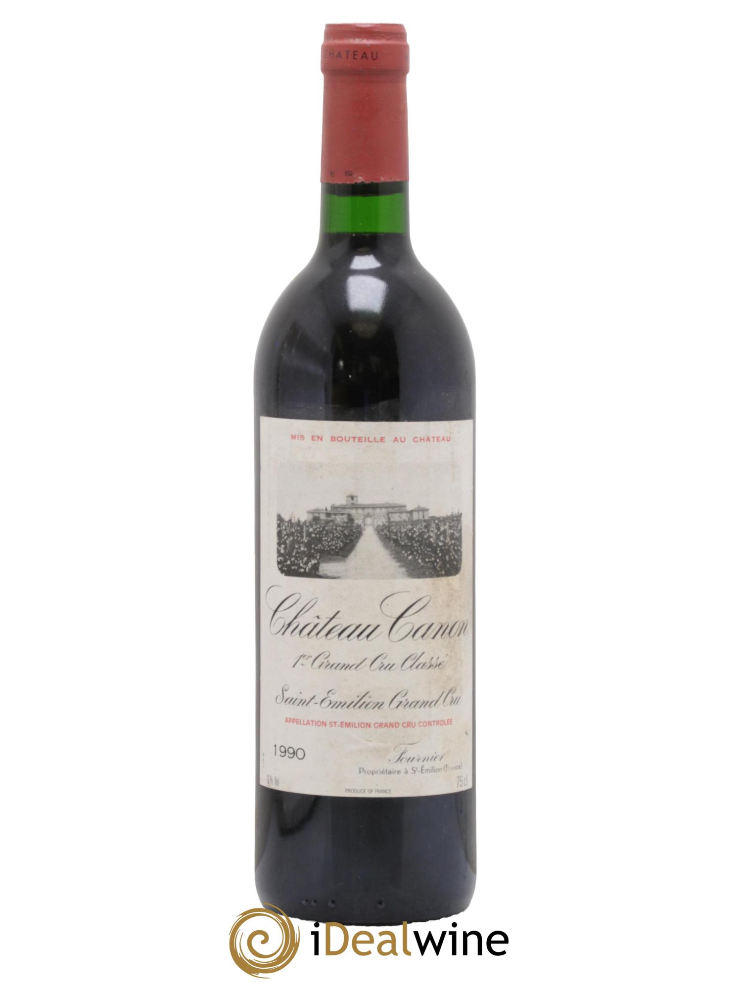 Château Canon 1er Grand Cru Classé B 1990 - Lot of 1 bottle - 0