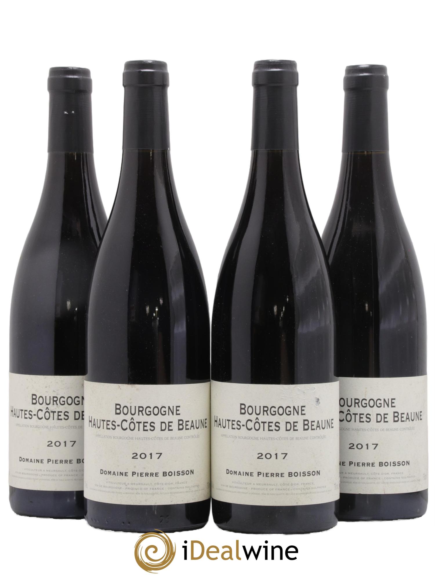 Hautes-Côtes de Beaune Pierre Boisson (Domaine) 2017 - Lot of 4 bottles - 0