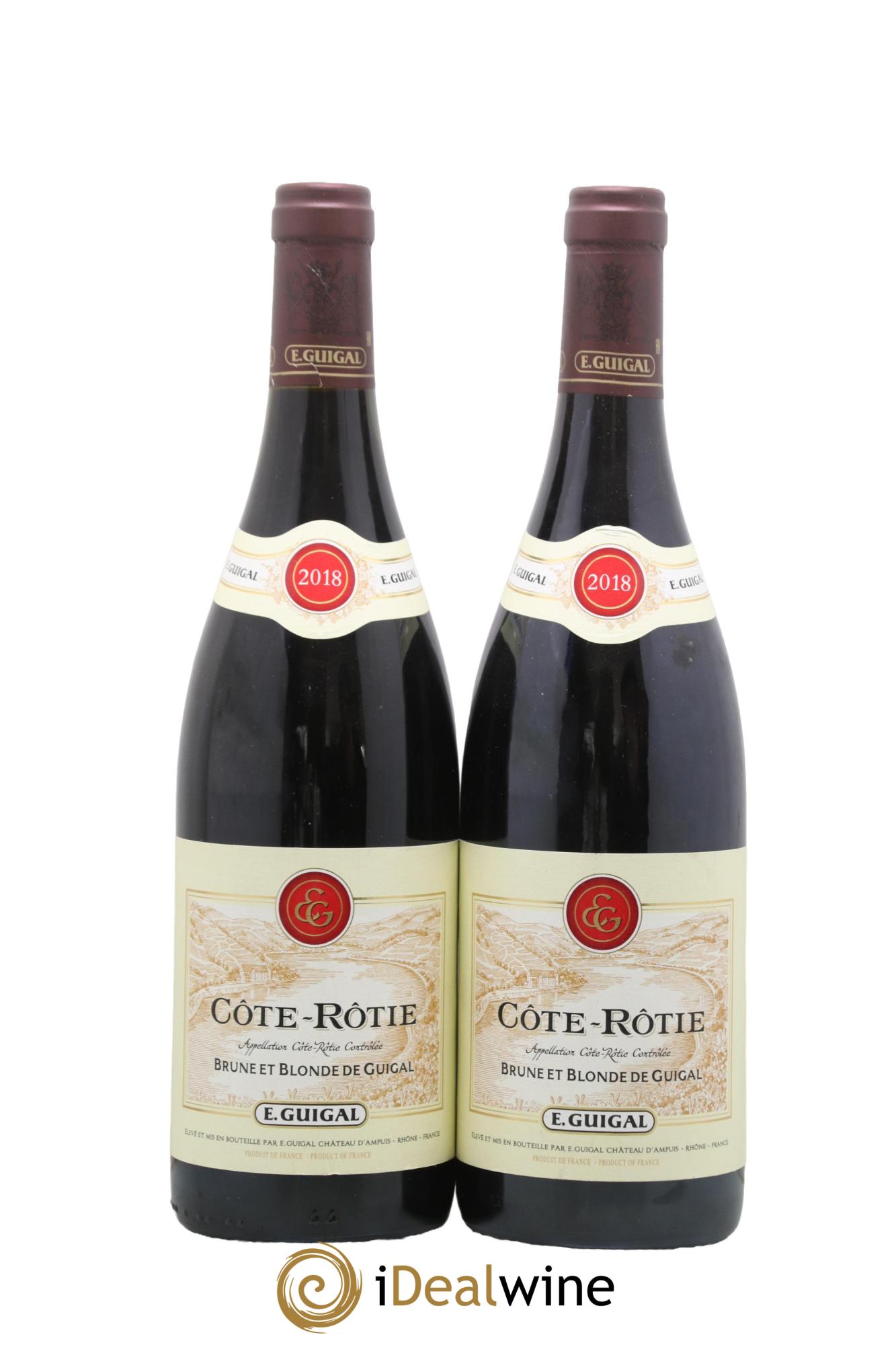 Côte-Rôtie Côtes Brune et Blonde Guigal 2018 - Lotto di 2 bottiglie - 0