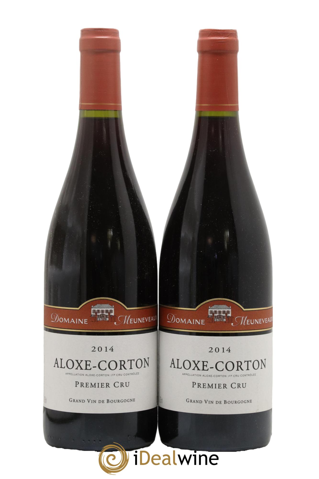 Aloxe-Corton 1er Cru Domaine Meuneveaux 2014 - Lot de 2 bouteilles - 0