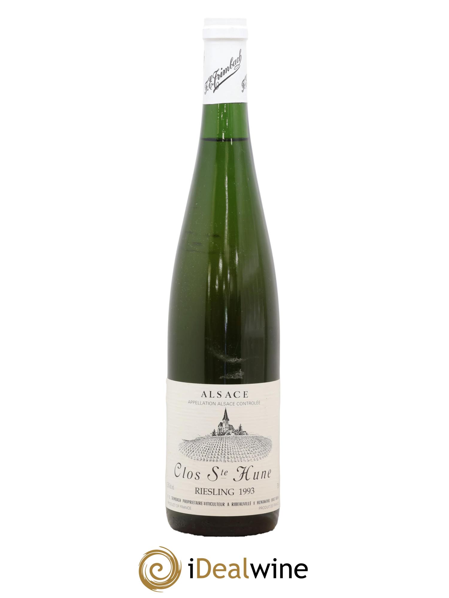 Alsace Riesling Clos Sainte-Hune Trimbach (Domaine) 1993 - Lot of 1 bottle - 0