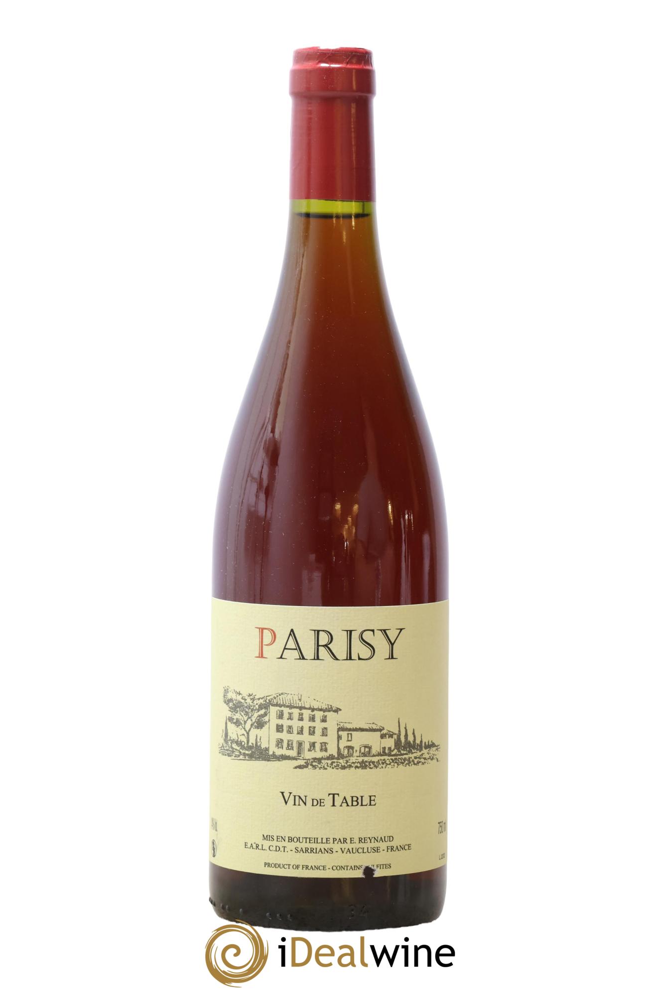 Vin de Table Parisy Emmanuel Reynaud 2022 - Posten von 1 Flasche - 0
