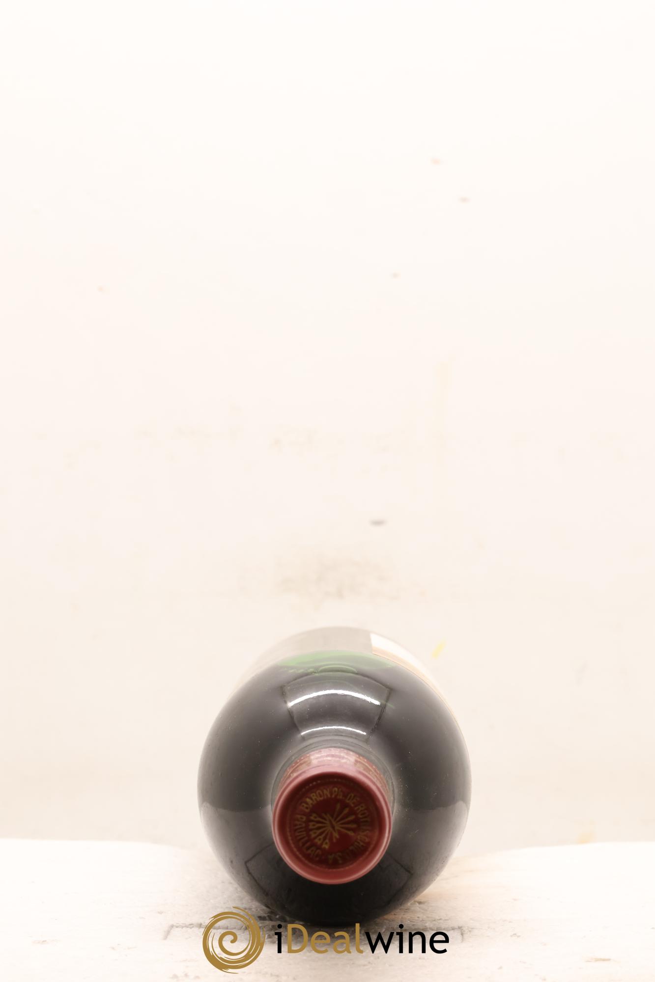 Château Mouton Rothschild 1er Grand Cru Classé 1987 - Lot de 1 bouteille - 1