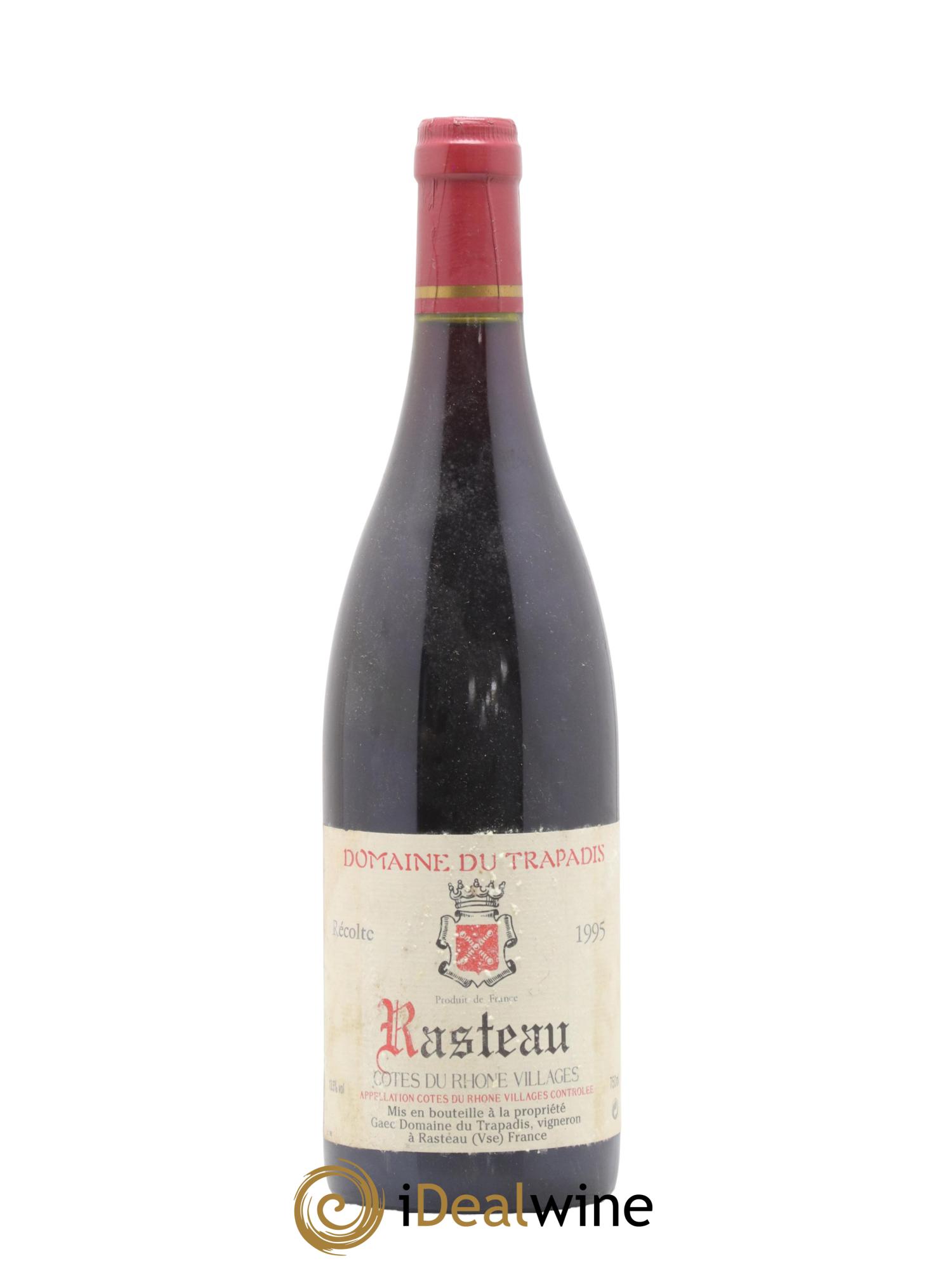 Rasteau Domaine du Trapadis 1995 - Posten von 1 Flasche - 0