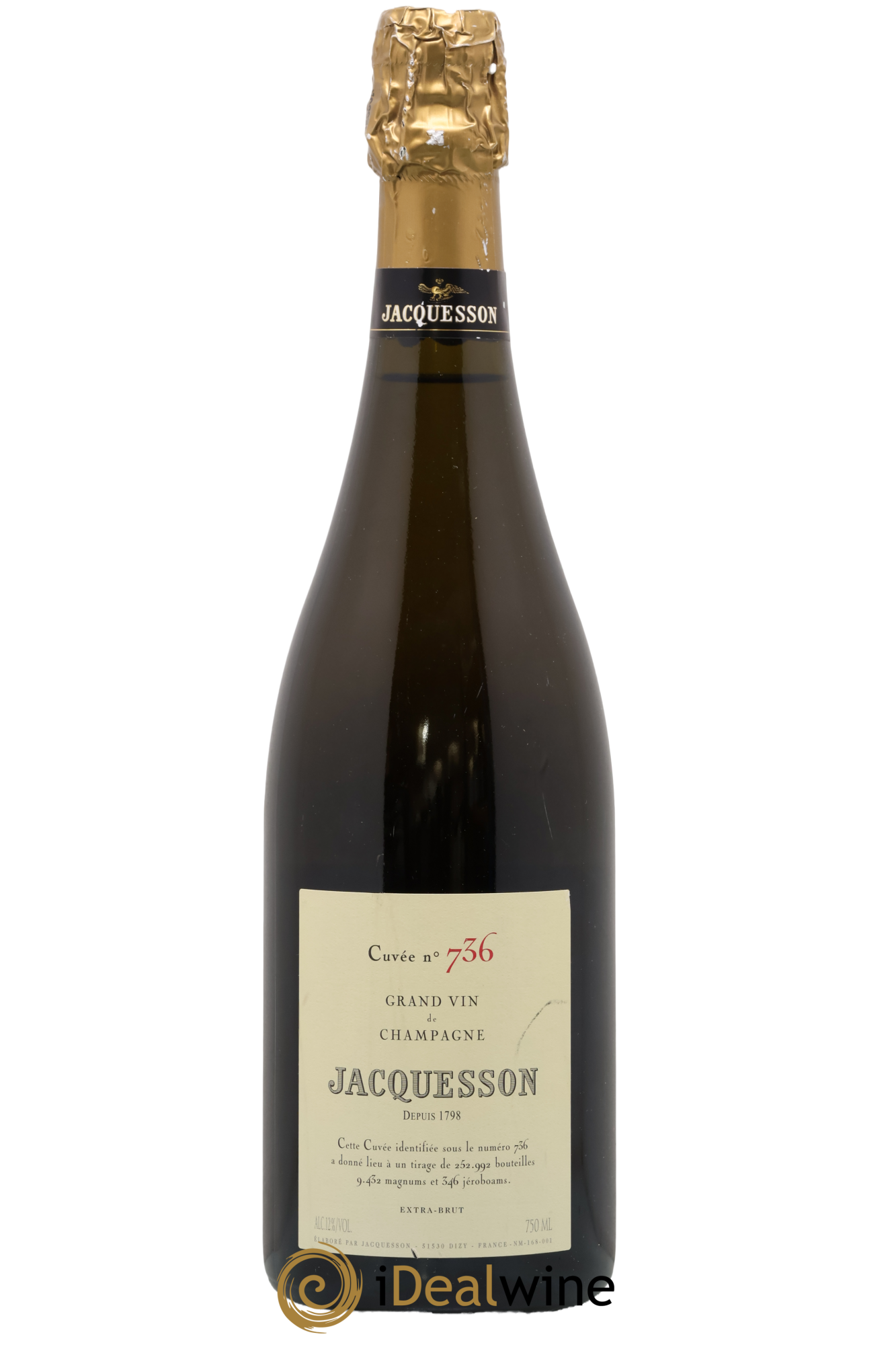 Cuvée 736 Jacquesson - Lot de 1 bouteille - 0