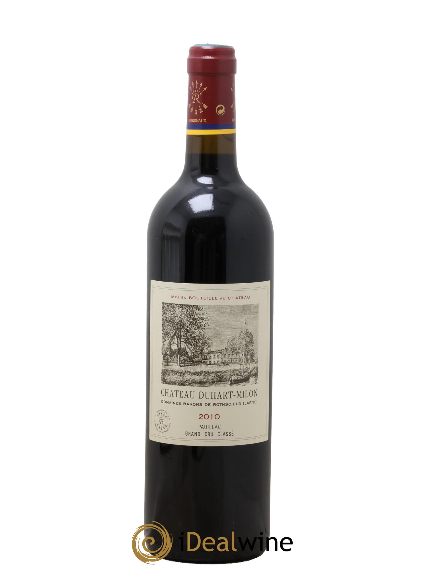 Château Duhart-Milon 4ème Grand Cru Classé 2010 - Posten von 1 Flasche - 0