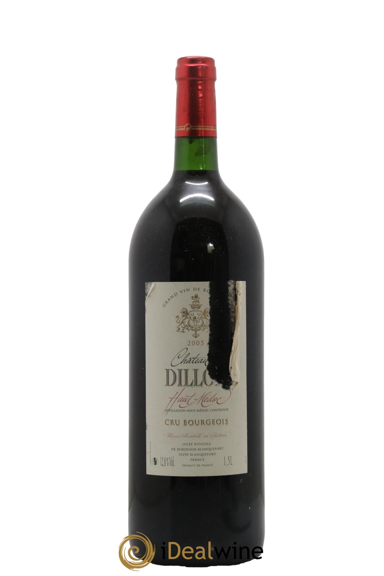 Château Dillon Cru Bourgeois 2005 - Lot de 1 magnum - 0