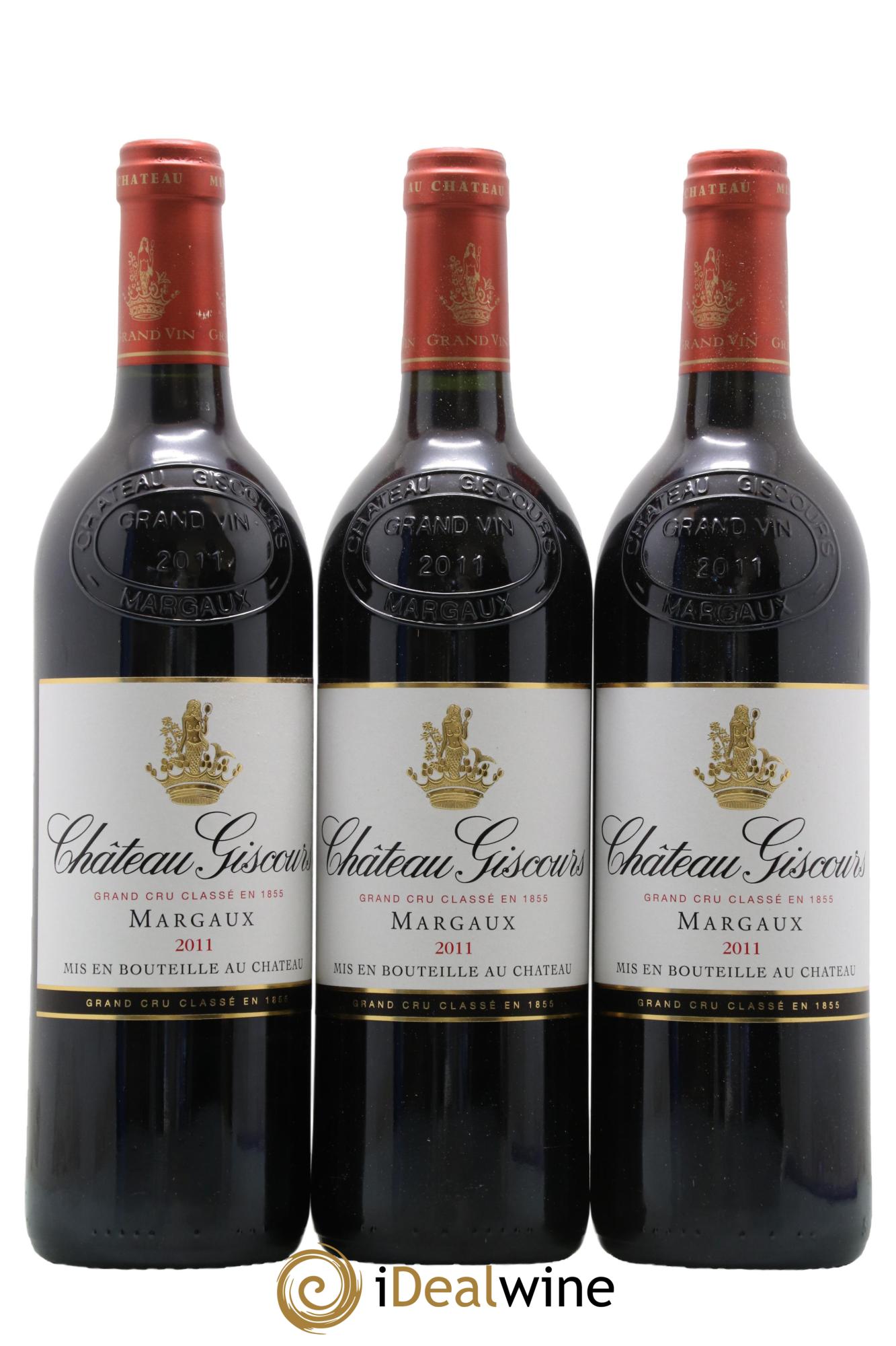 Château Giscours 3ème Grand Cru Classé 2011 - Lot de 6 bouteilles - 1