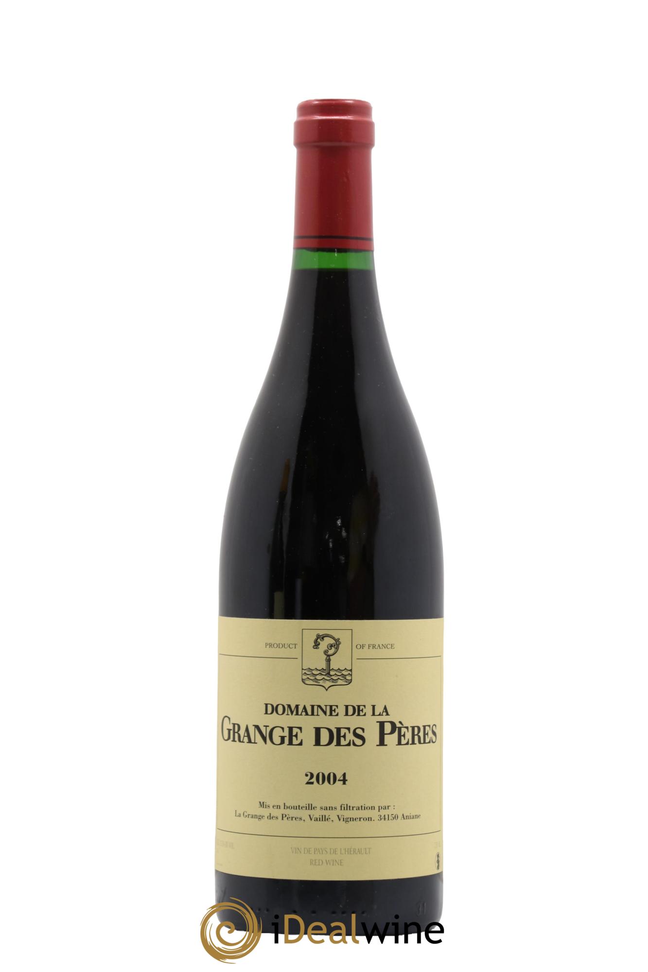 Pays d'Hérault Grange des Pères Laurent Vaillé 2004 - Lot de 1 bouteille - 0