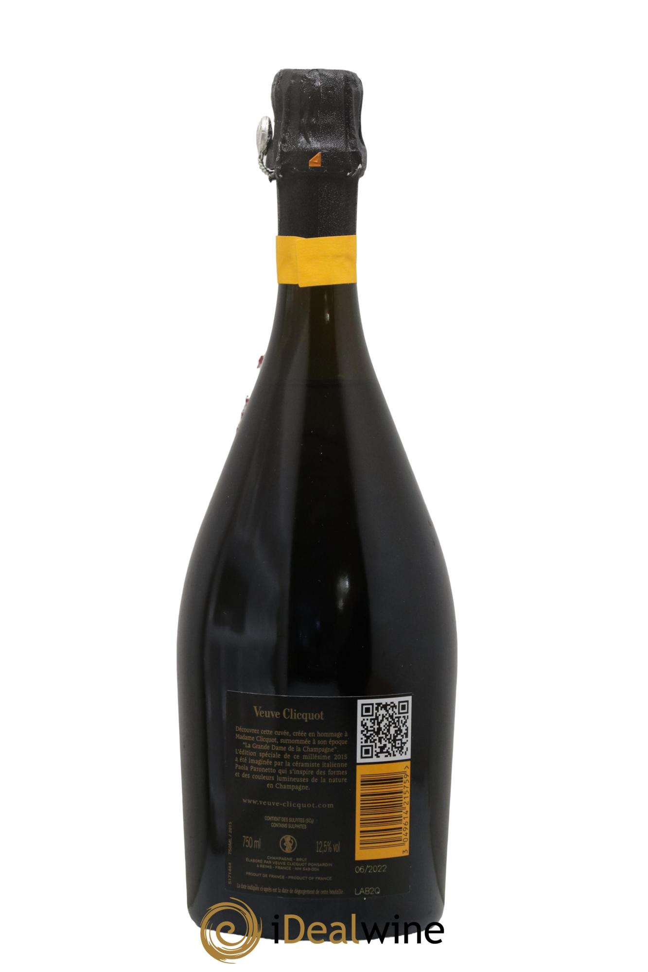 La Grande Dame Veuve Clicquot 2015 - Lot of 1 bottle - 1