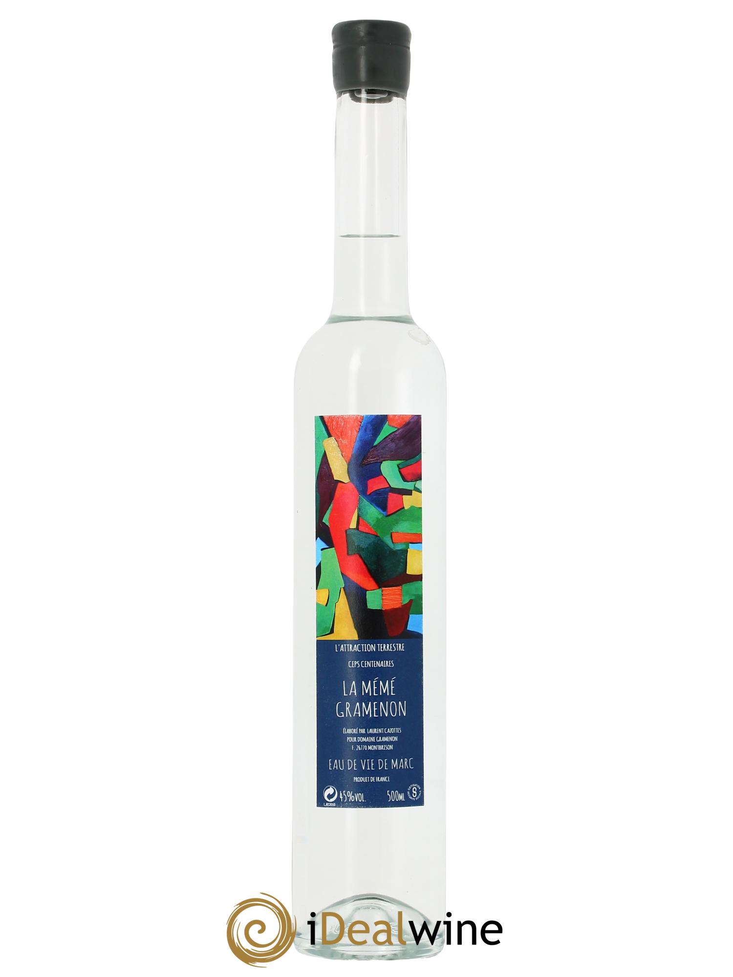 Eau de vie de marc Ceps centenaires La Mémé Distillerie Cazottes 2020 - Lot de 1 bouteille - 0