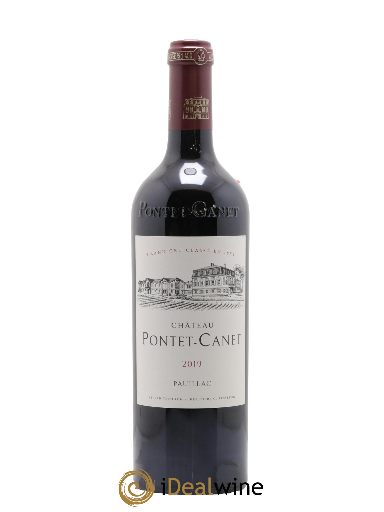 Château Pontet Canet 5ème Grand Cru Classé 2019 - Lot de 1 bouteille - 0