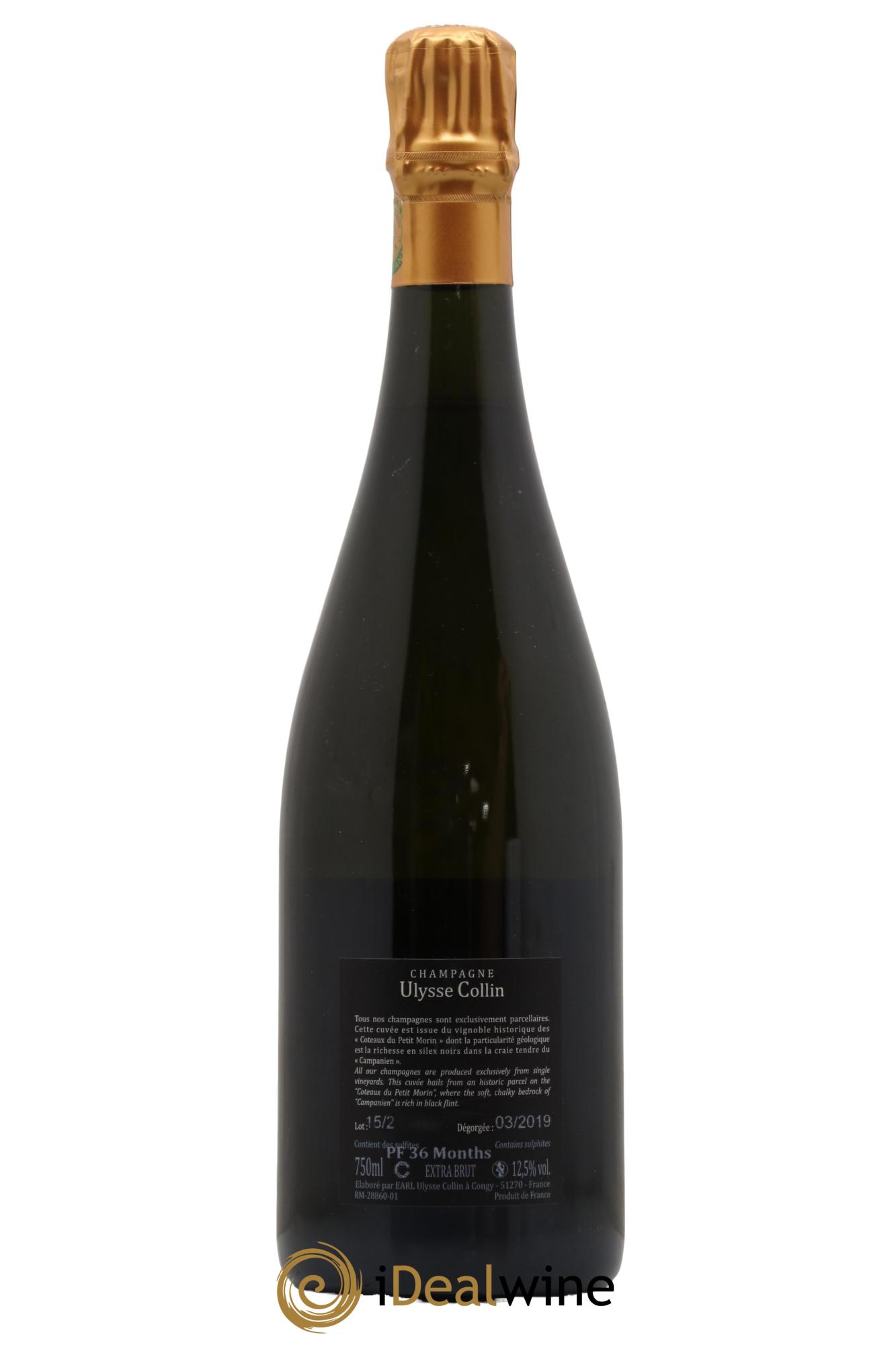 Les Pierrières Blancs de Blancs Extra-Brut Ulysse Collin - Lot de 1 bouteille - 1