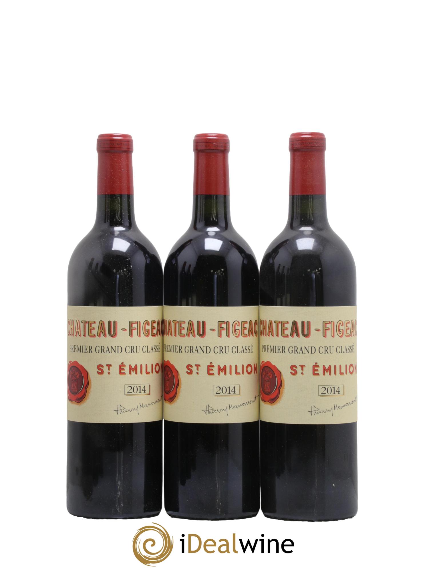 Château Figeac 1er Grand Cru Classé A 2014 - Lotto di 6 bottiglie - 1