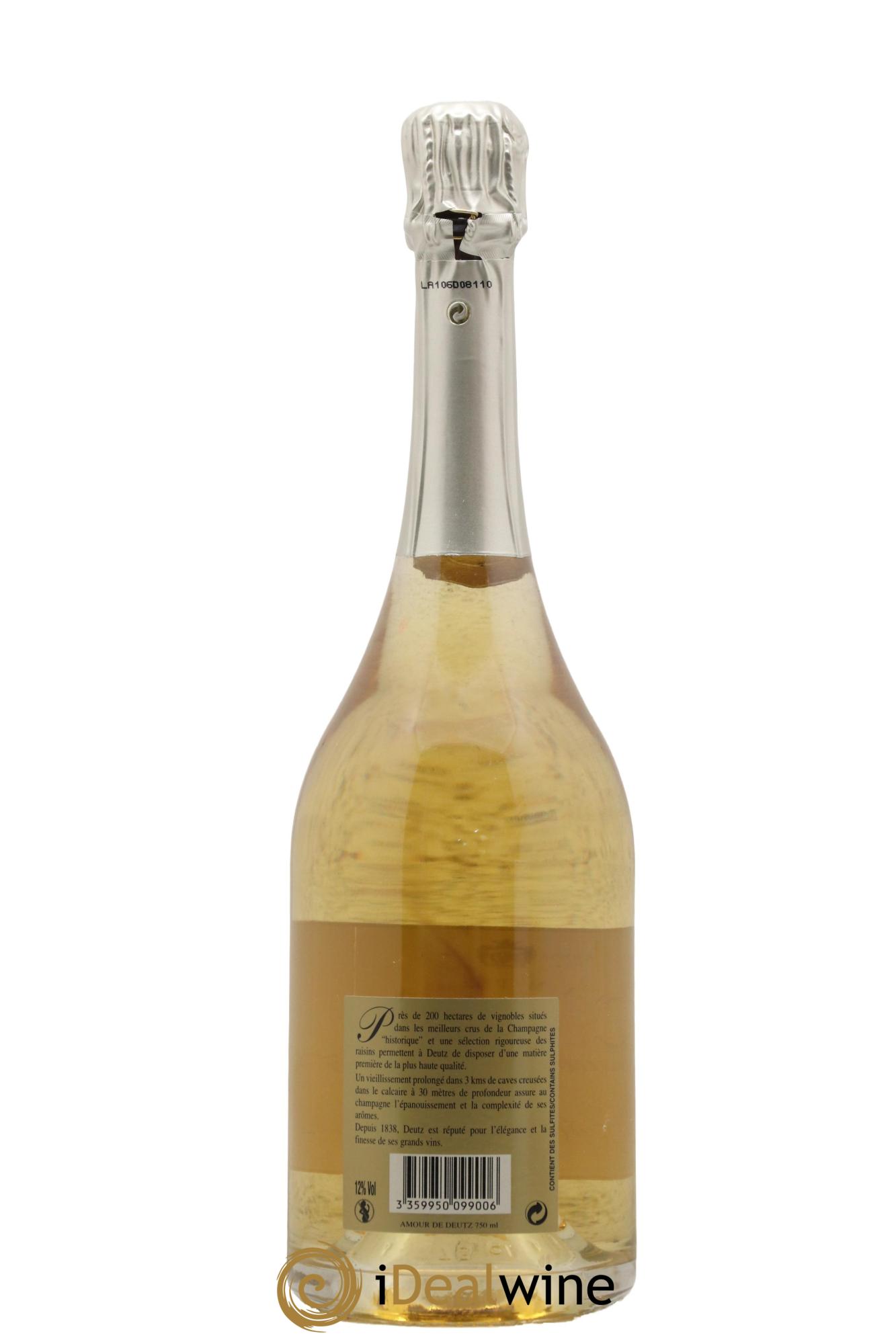 Amour de Deutz Brut Deutz 2002 - Lot of 1 bottle - 1