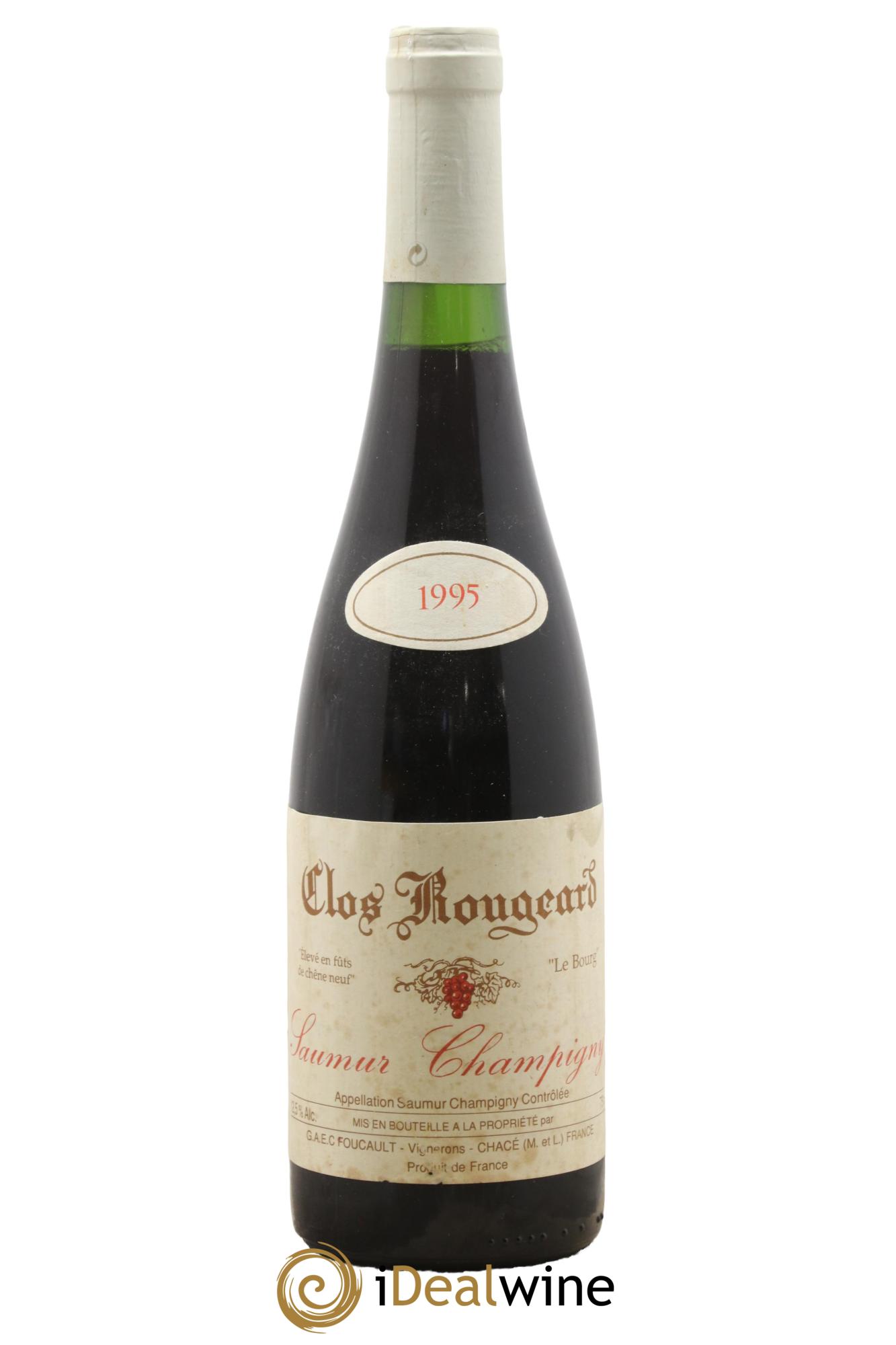 Saumur-Champigny Le Bourg Clos Rougeard 1995 - Posten von 1 Flasche - 0