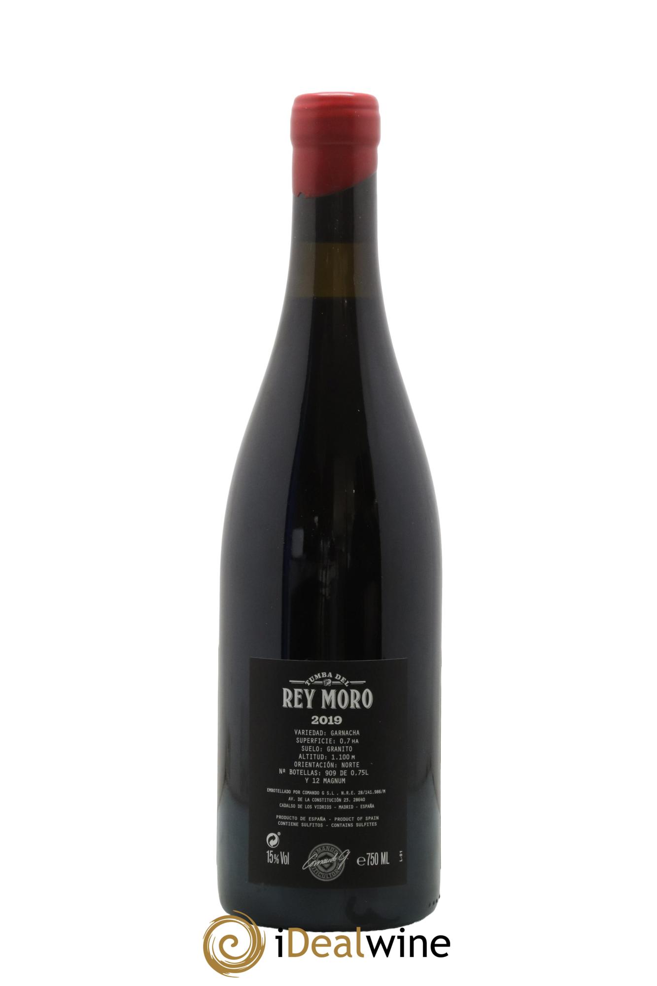 Vinos de Madrid DO Comando G DO Tumba del Rey Moro 2019 - Lot de 1 bouteille - 1