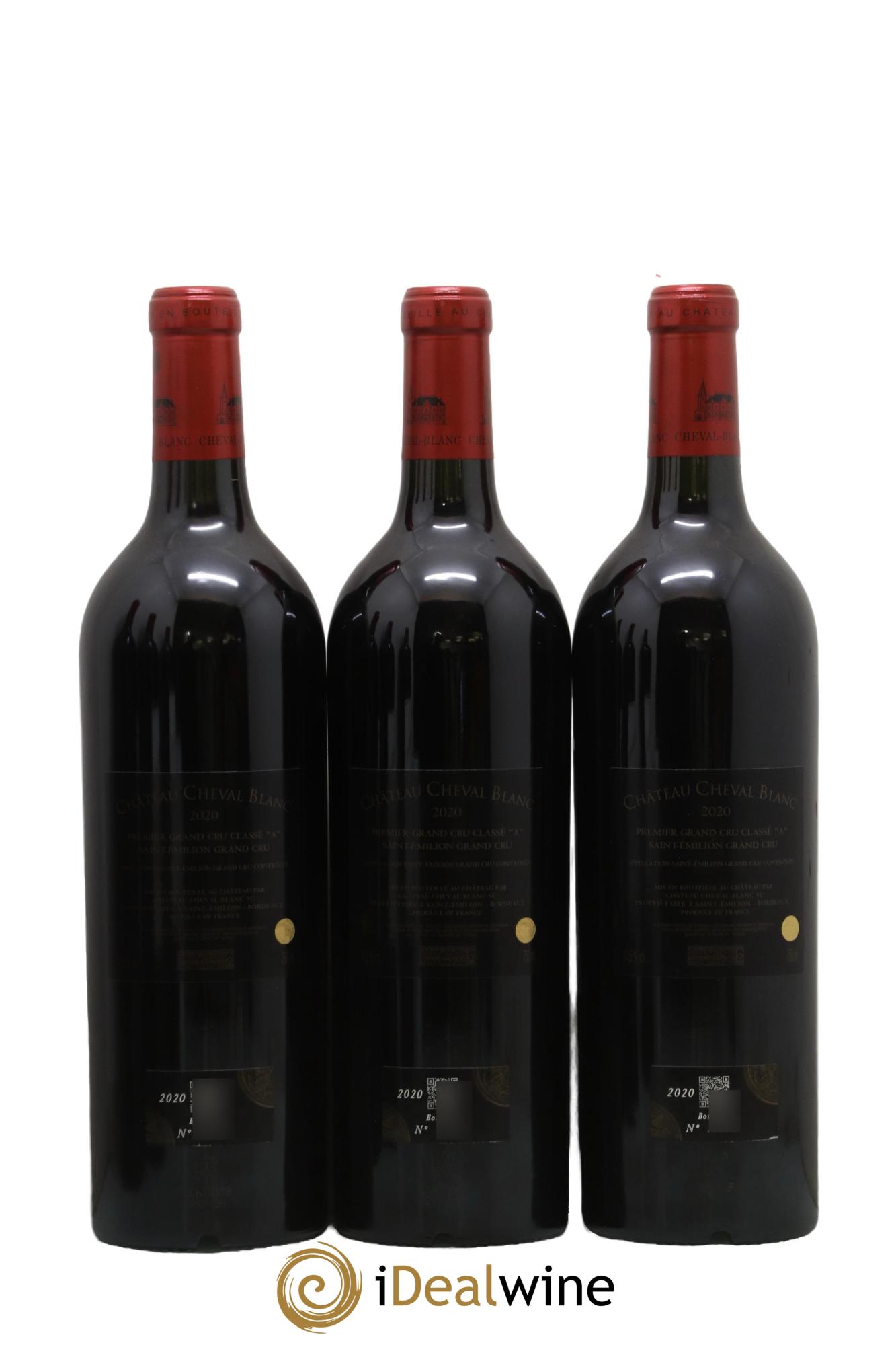 Château Cheval Blanc 1er Grand Cru Classé A 2020 - Lot de 6 bouteilles - 2