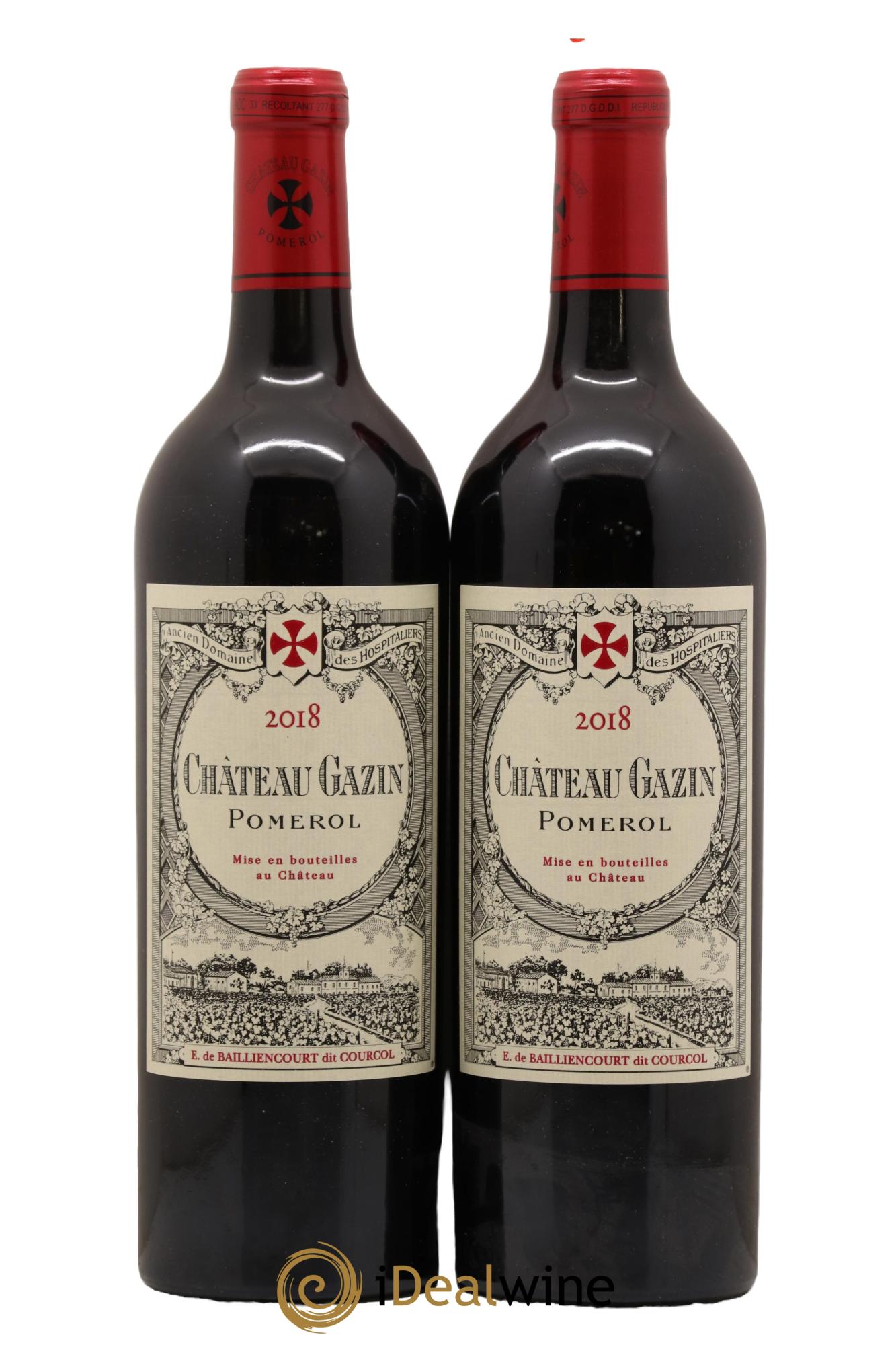 Château Gazin 2018 - Lot de 2 bouteilles - 0