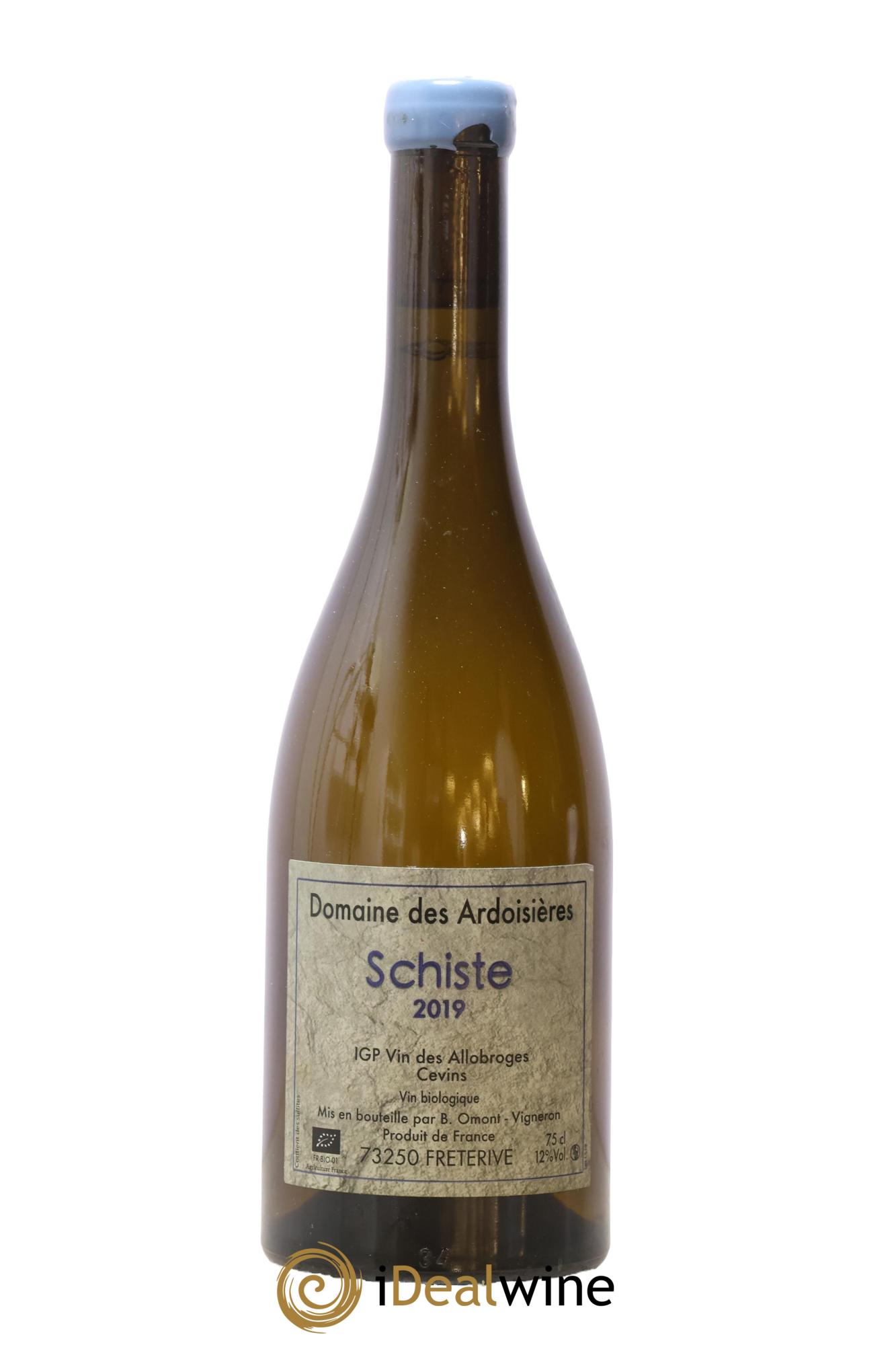 Vin des Allobroges Cevins Schiste Ardoisières (Domaine des) 2019 - Lot de 1 bouteille - 0