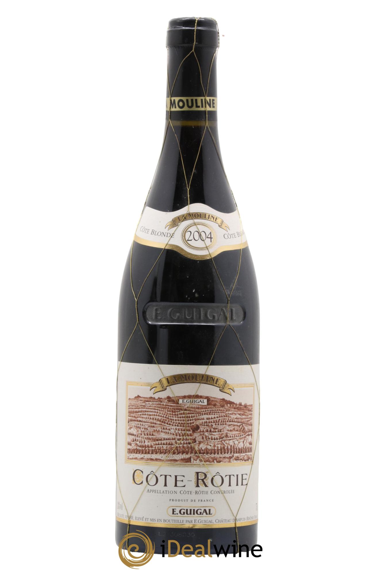 Côte-Rôtie La Mouline Guigal 2004 - Posten von 1 Flasche - 0
