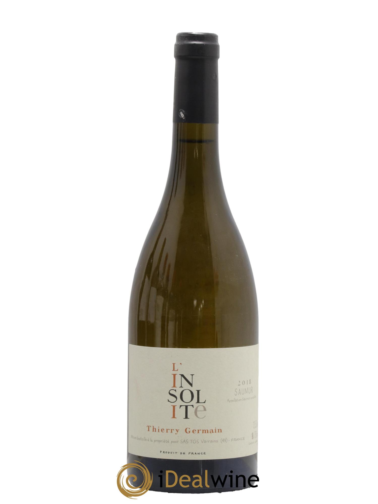 Saumur Insolite Domaine des Roches Neuves - Thierry Germain 2018 - Lot de 1 bouteille - 0