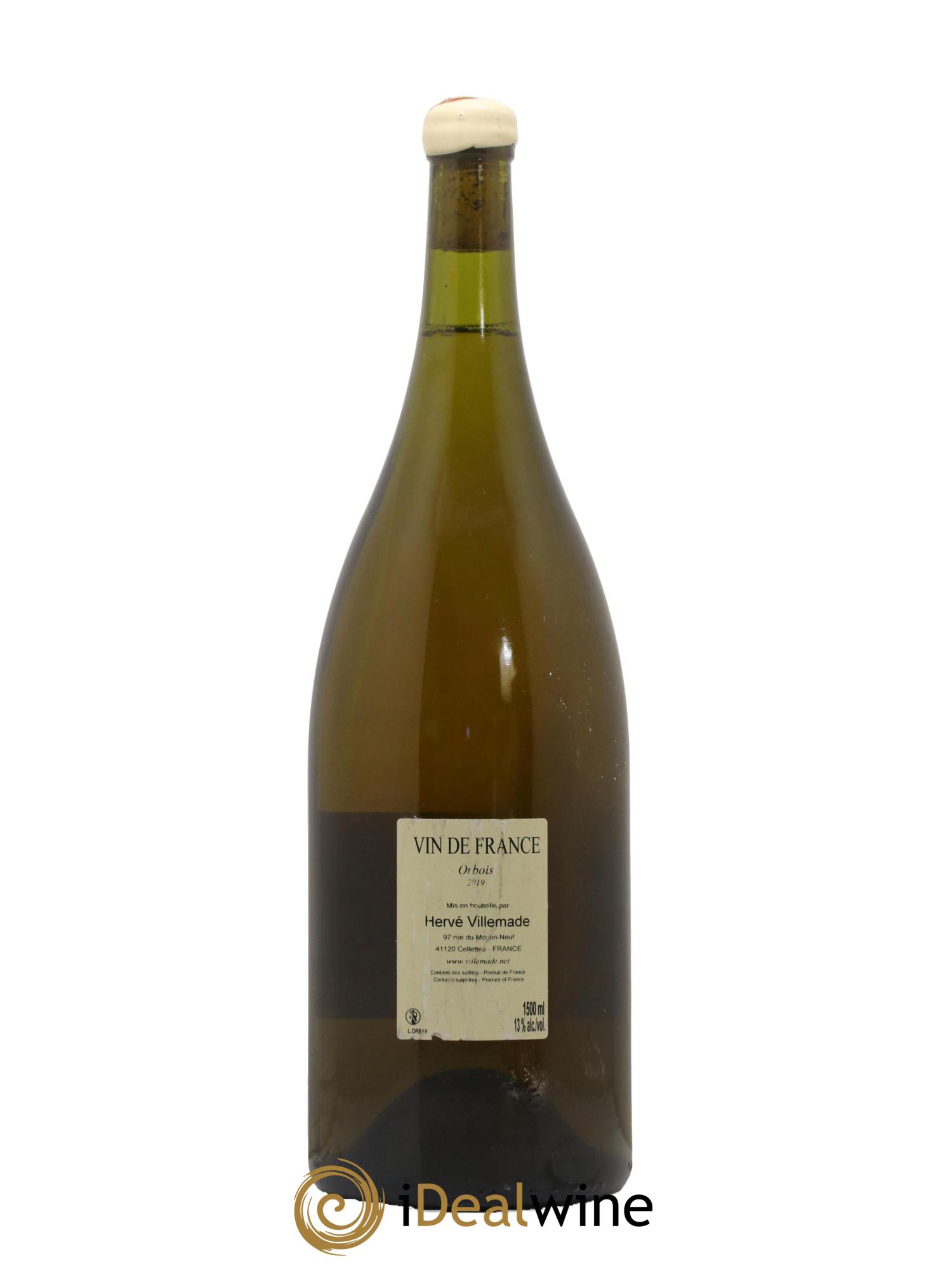 Vin de France Orbois Hervé Villemade 2019 - Lot de 1 magnum - 1
