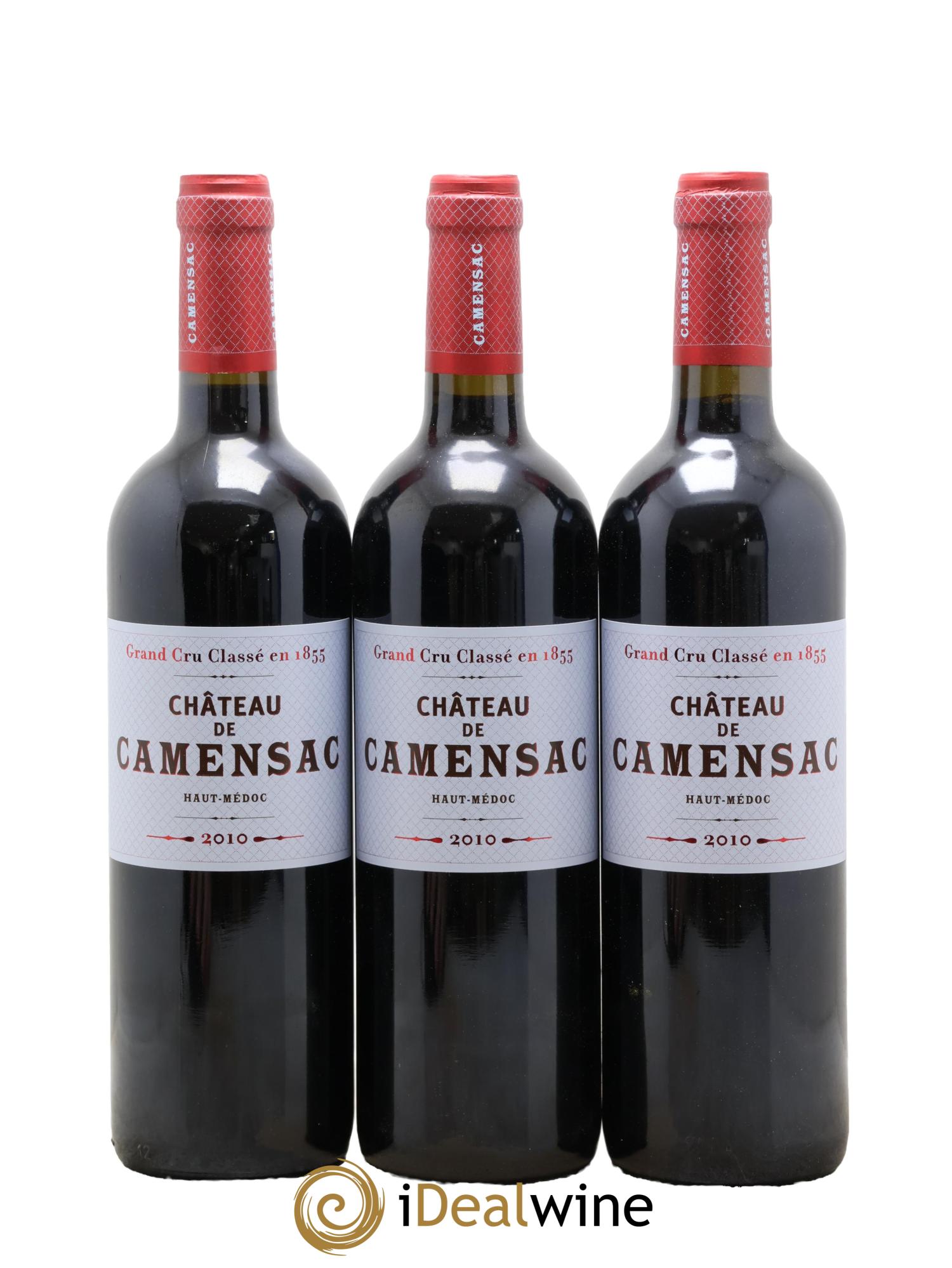 Château Camensac 5ème Grand Cru Classé 2010 - Lotto di 12 bottiglie - 4