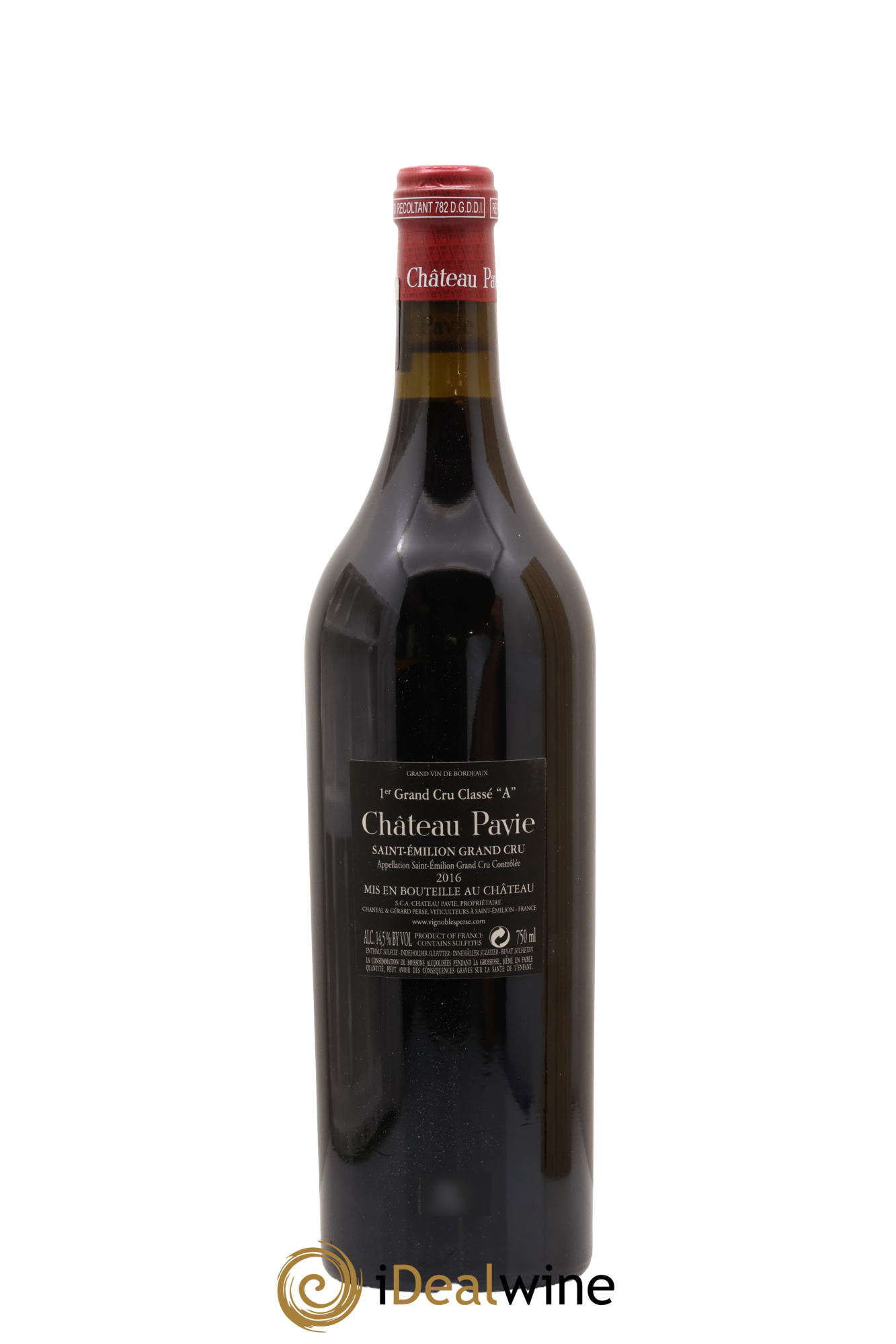 Château Pavie 1er Grand Cru Classé A 2016 - Posten von 1 Flasche - 2