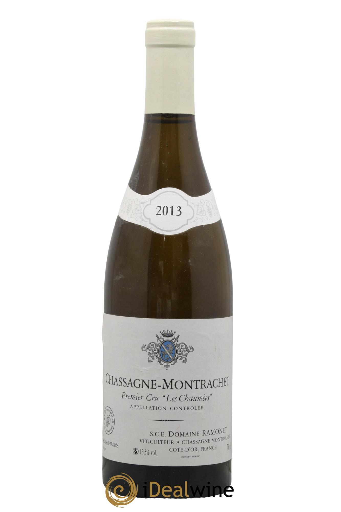 Chassagne-Montrachet 1er Cru Les Chaumées Ramonet (Domaine) 2013 - Lot de 1 bouteille - 0
