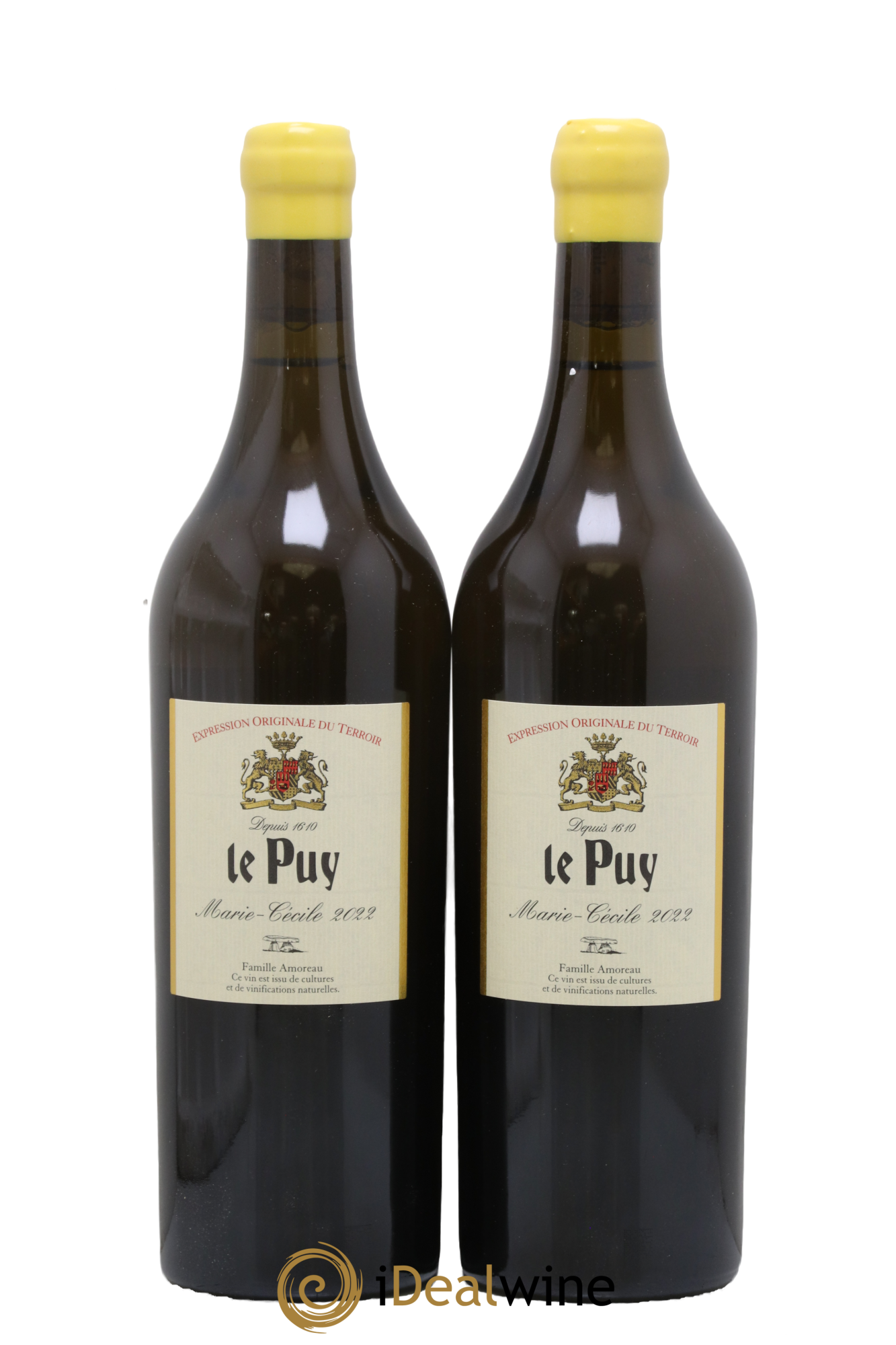 Le Puy - Marie-Cécile 2022 - Lot of 2 bottles - 0