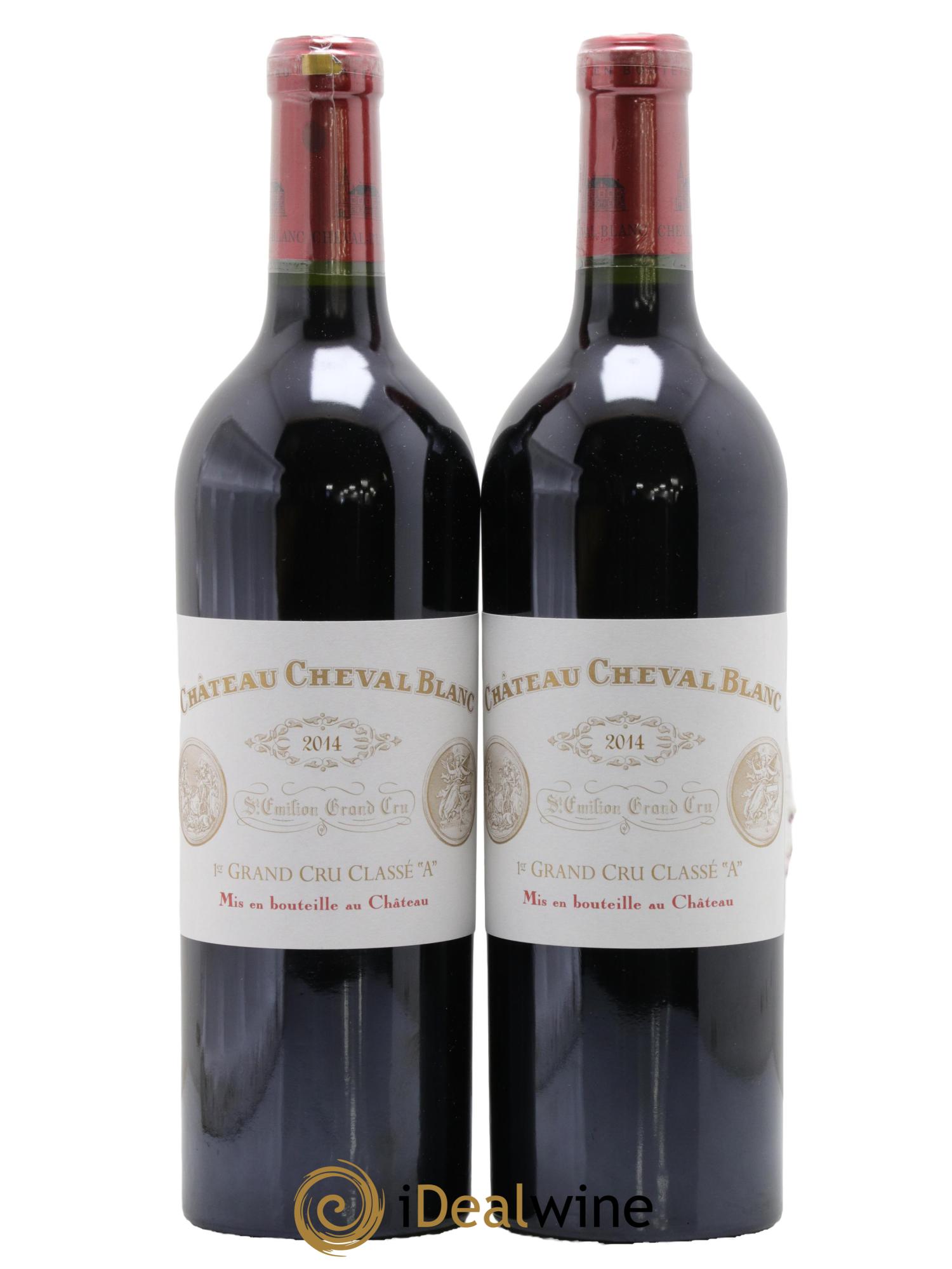 Château Cheval Blanc 1er Grand Cru Classé A 2014 - Lot de 2 bouteilles - 0