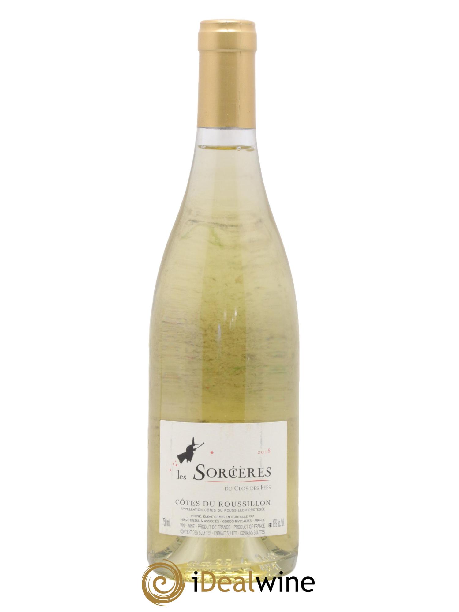 Côtes du Roussillon Clos des Fées Les Sorcières Hervé Bizeul 2018 - Lot de 1 bouteille - 0