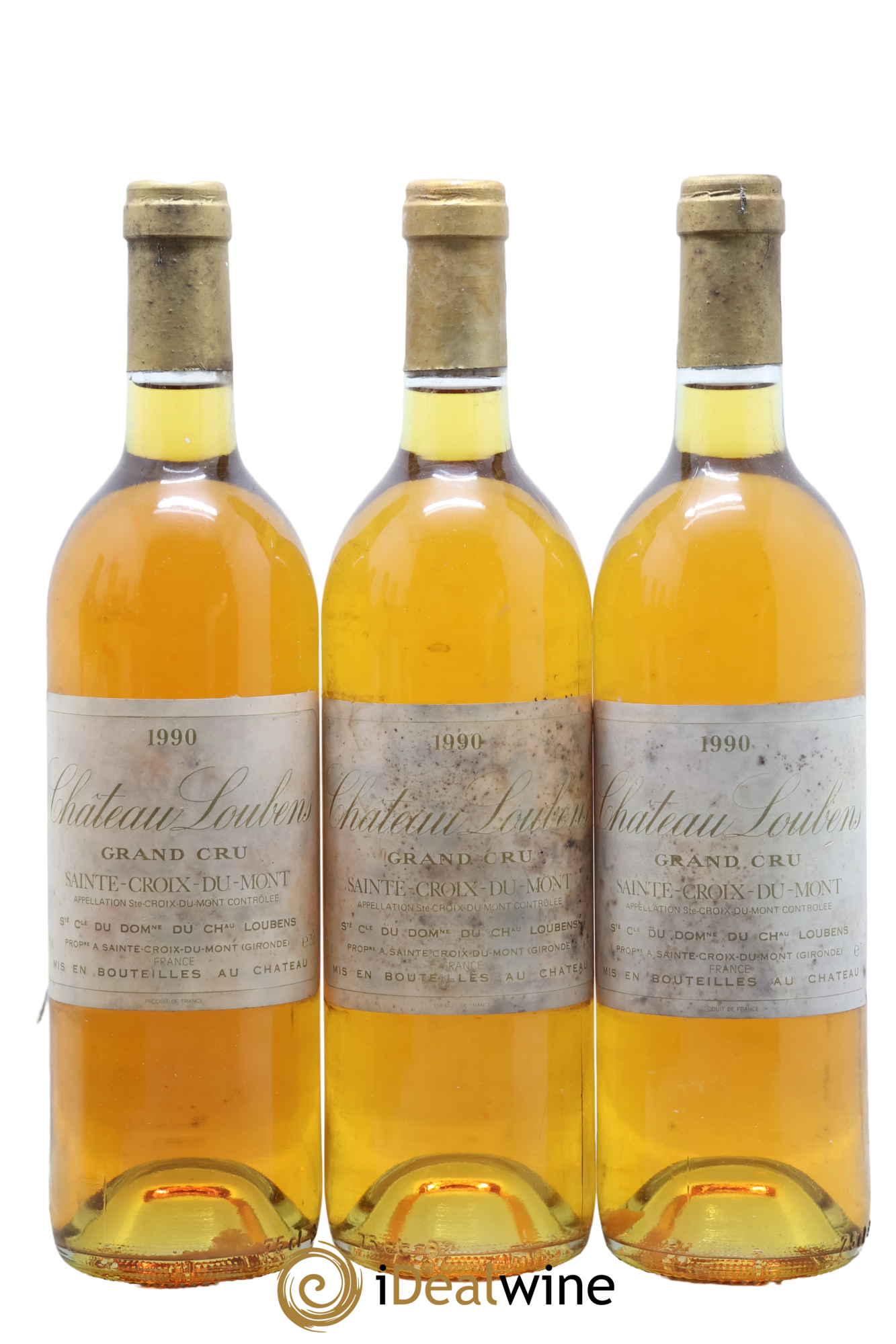 Château Loubens 1990 - Posten von 3 Flaschen - 0