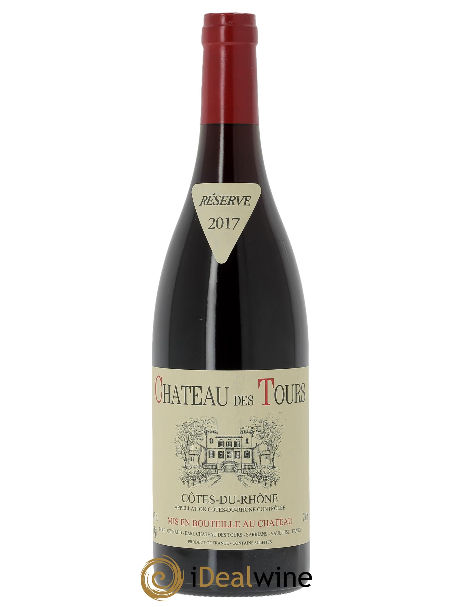 Côtes-du-Rhône Château des Tours Emmanuel Reynaud 2017 - Lot of 1 bottle - 0