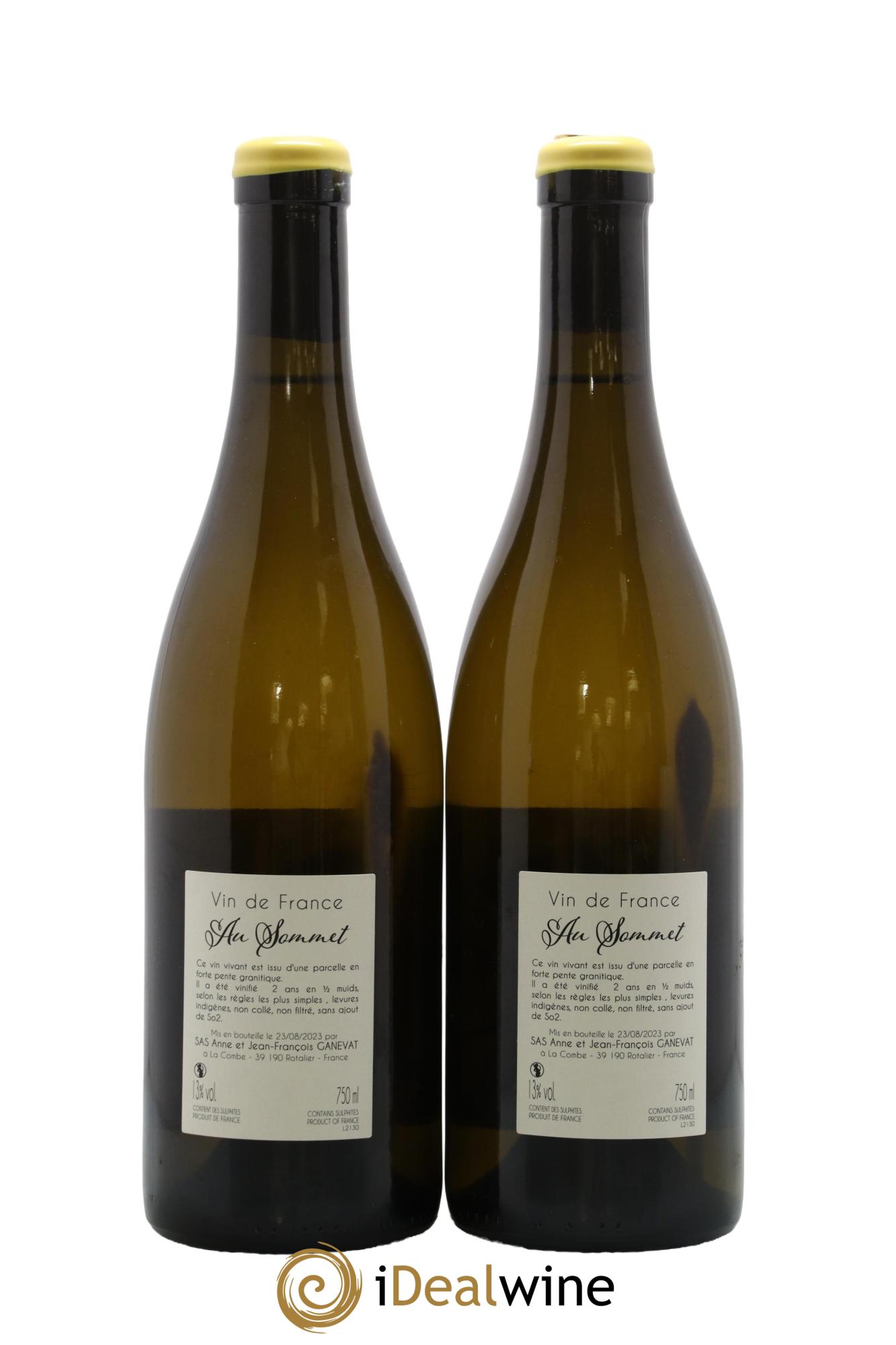Vin de France Au Sommet Anne et Jean François Ganevat 2021 - Lot de 2 bouteilles - 1