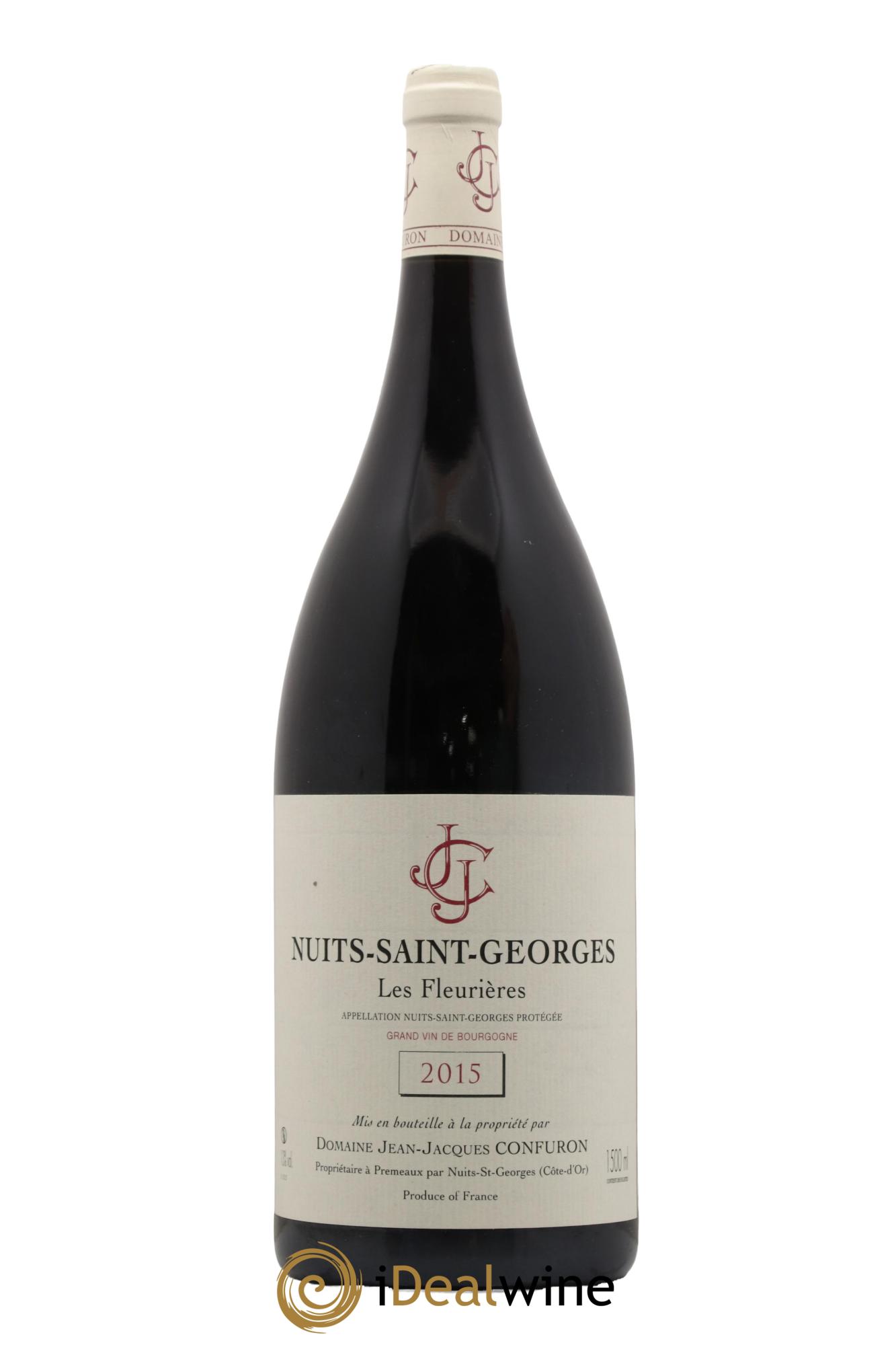 Nuits-Saint-Georges Les Fleurières Jean-Jacques Confuron 2015 - Lot de 1 magnum - 0