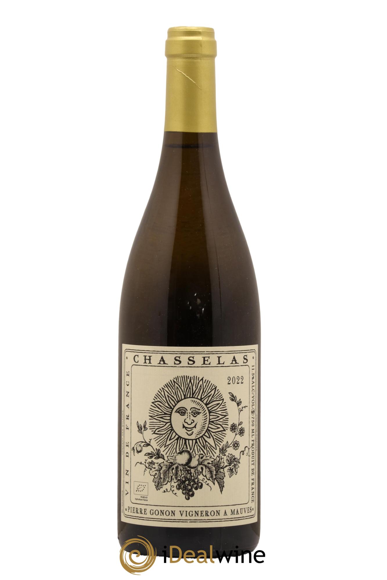 Vin de France Chasselas Gonon (Domaine) 2022 - Lot de 1 bouteille - 0