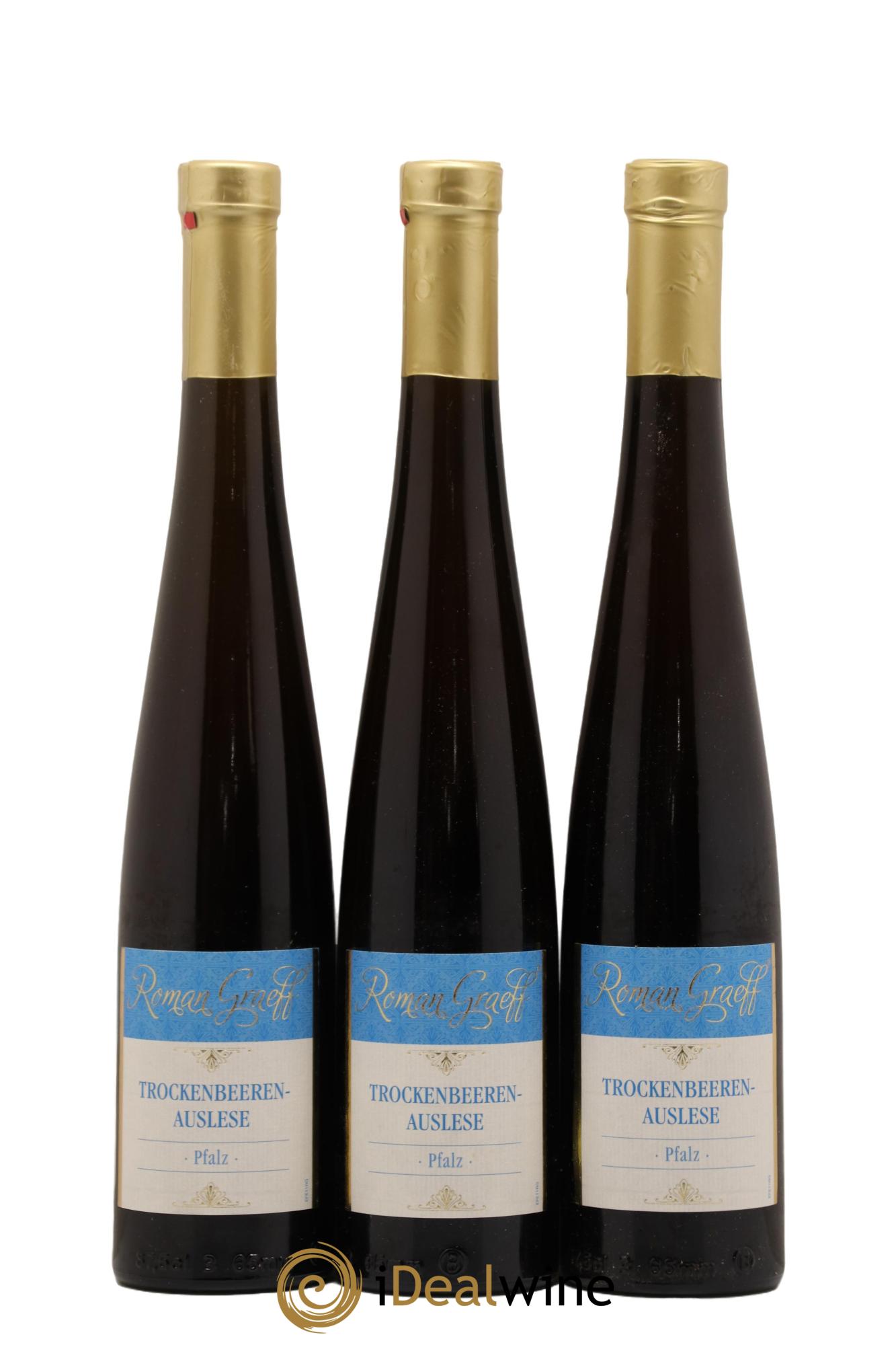 Allemagne Pfalz Trockenbeerenauslese Roman Graeff 2015 - Lot de 6 demi bouteilles - 3