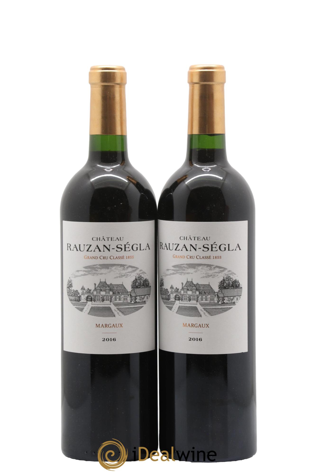 Château Rauzan Ségla Grand Cru Classé 2016 - Lot de 2 bouteilles - 0