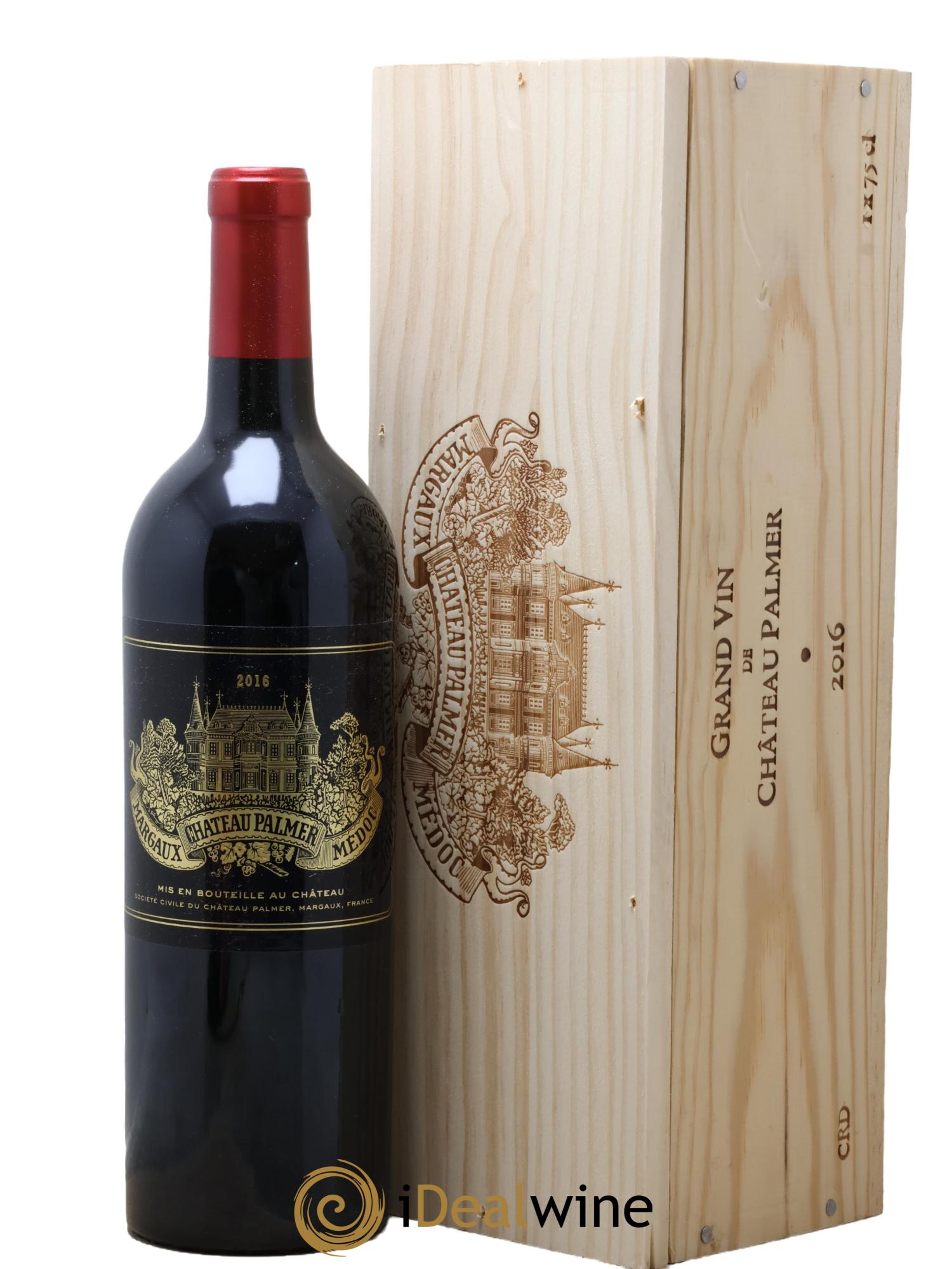 Château Palmer 3ème Grand Cru Classé 2016 - Posten von 1 Flasche - 1