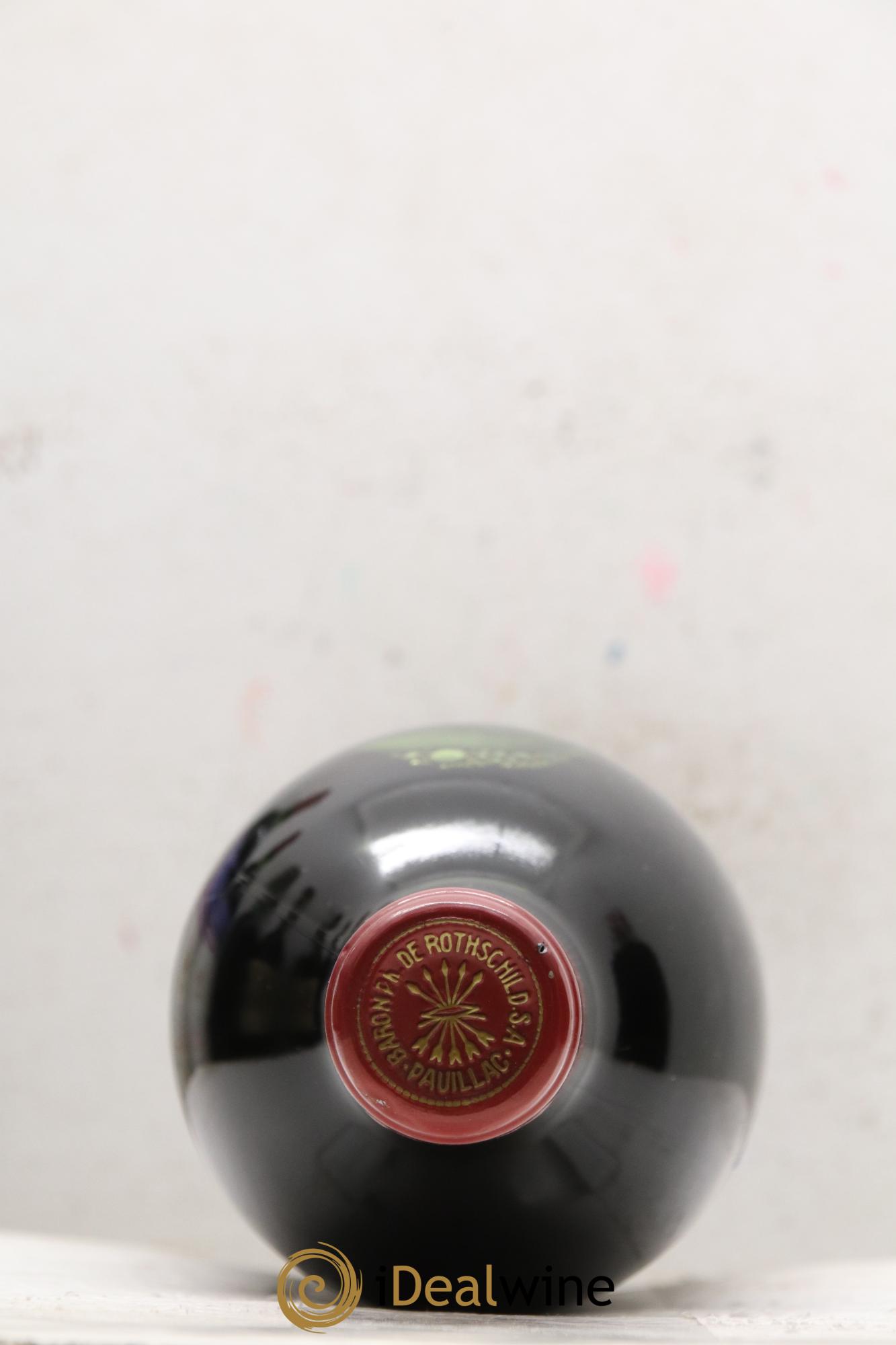 Château Mouton Rothschild 1er Grand Cru Classé 1980 - Lot de 3 bouteilles - 1