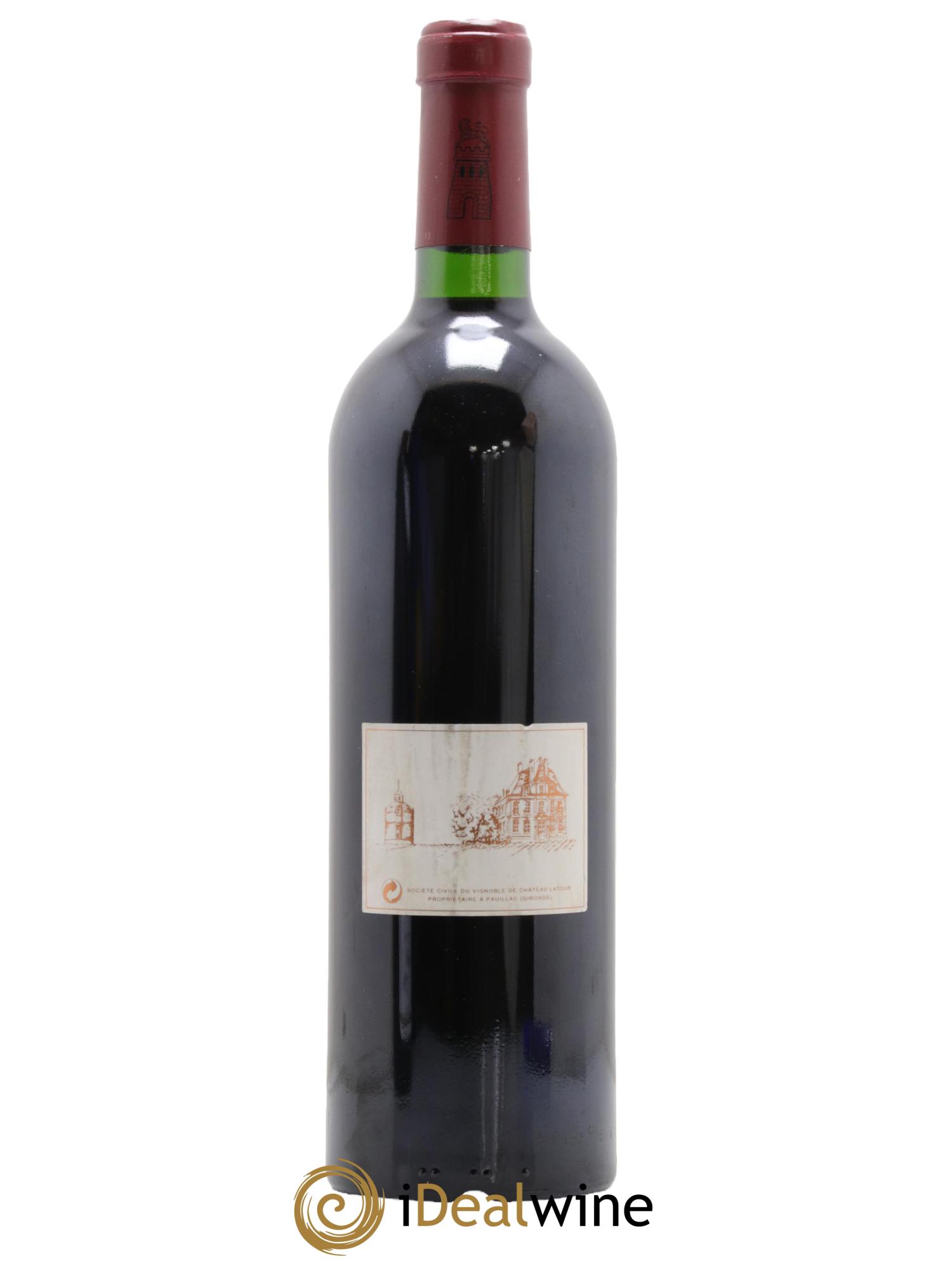 Château Latour 1er Grand Cru Classé 1999 - Lot de 1 bouteille - 1