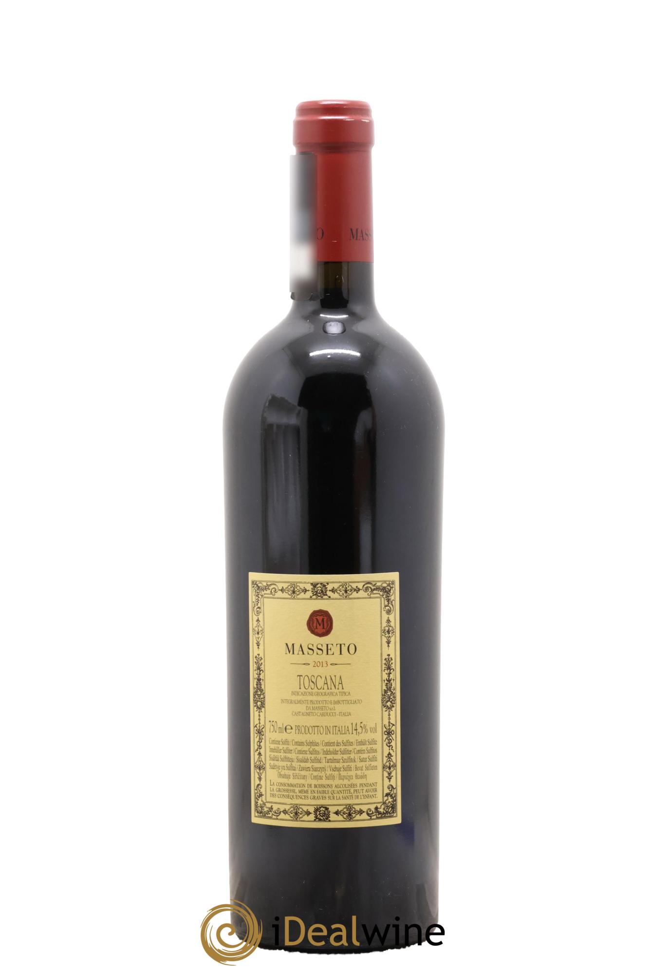 Toscana IGT Tenuta Dell'Ornellaia Masseto Frescobaldi 2013 - Lot of 1 bottle - 1