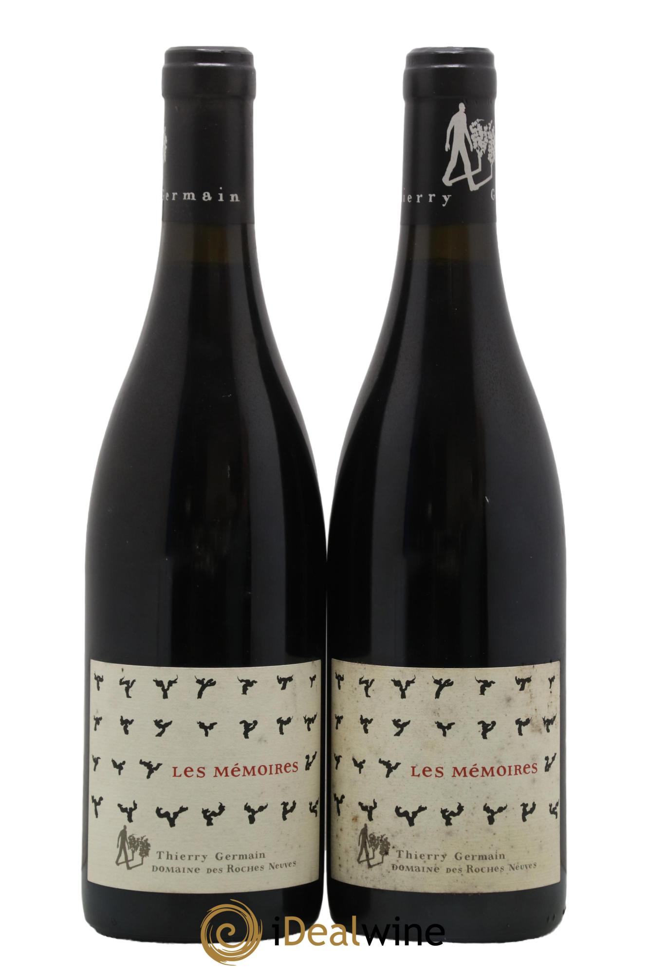 Saumur-Champigny Les Mémoires Domaine des Roches Neuves - Thierry Germain 2016 - Lot de 2 bouteilles - 0