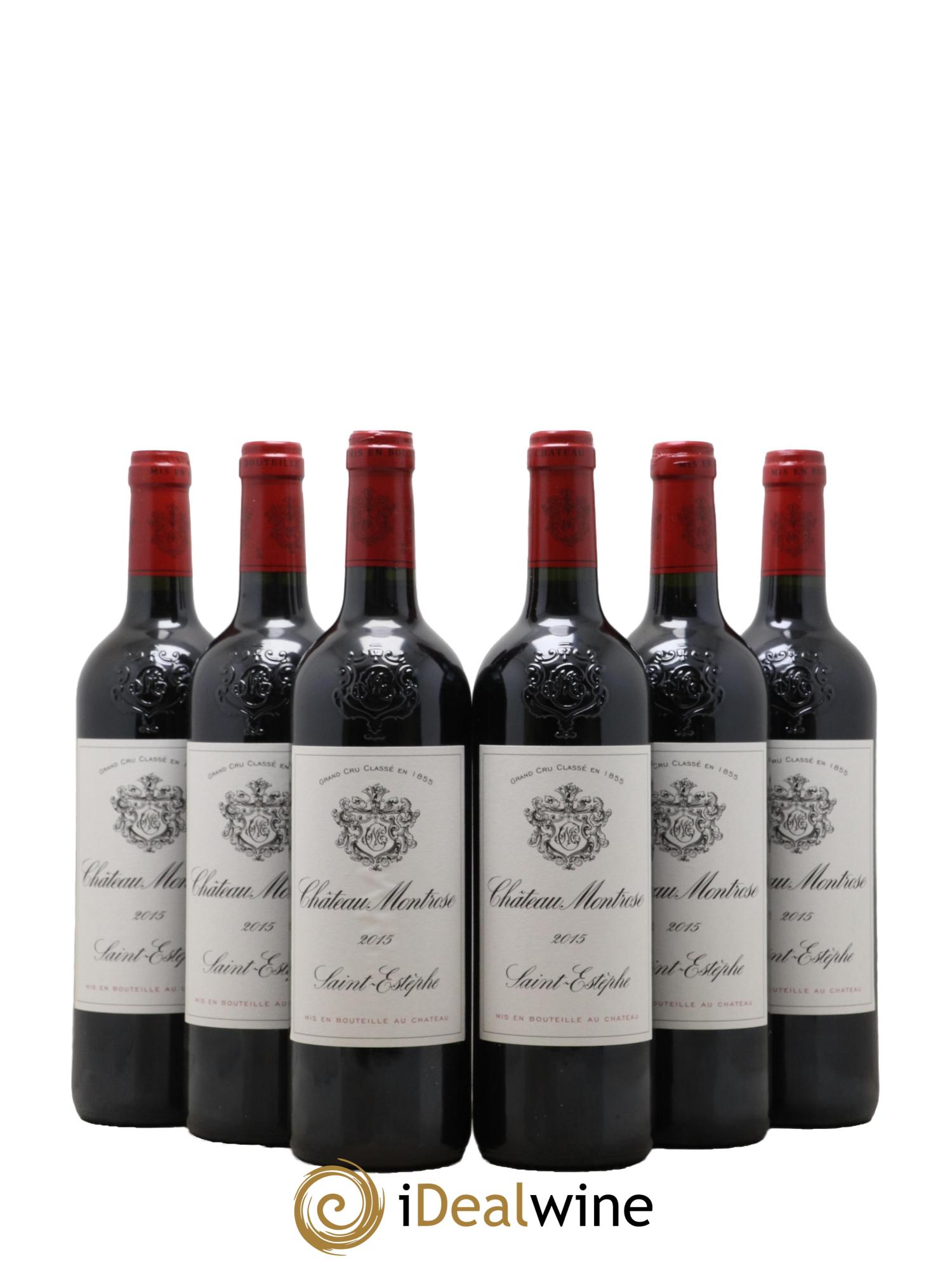 Château Montrose 2ème Grand Cru Classé 2015 - Lot de 6 bouteilles - 0
