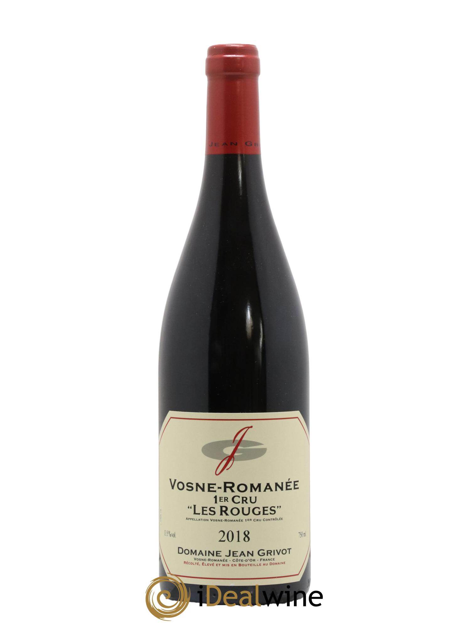 Vosne-Romanée 1er Cru Les Rouges Jean Grivot 2018 - Lotto di 1 bottiglia - 0