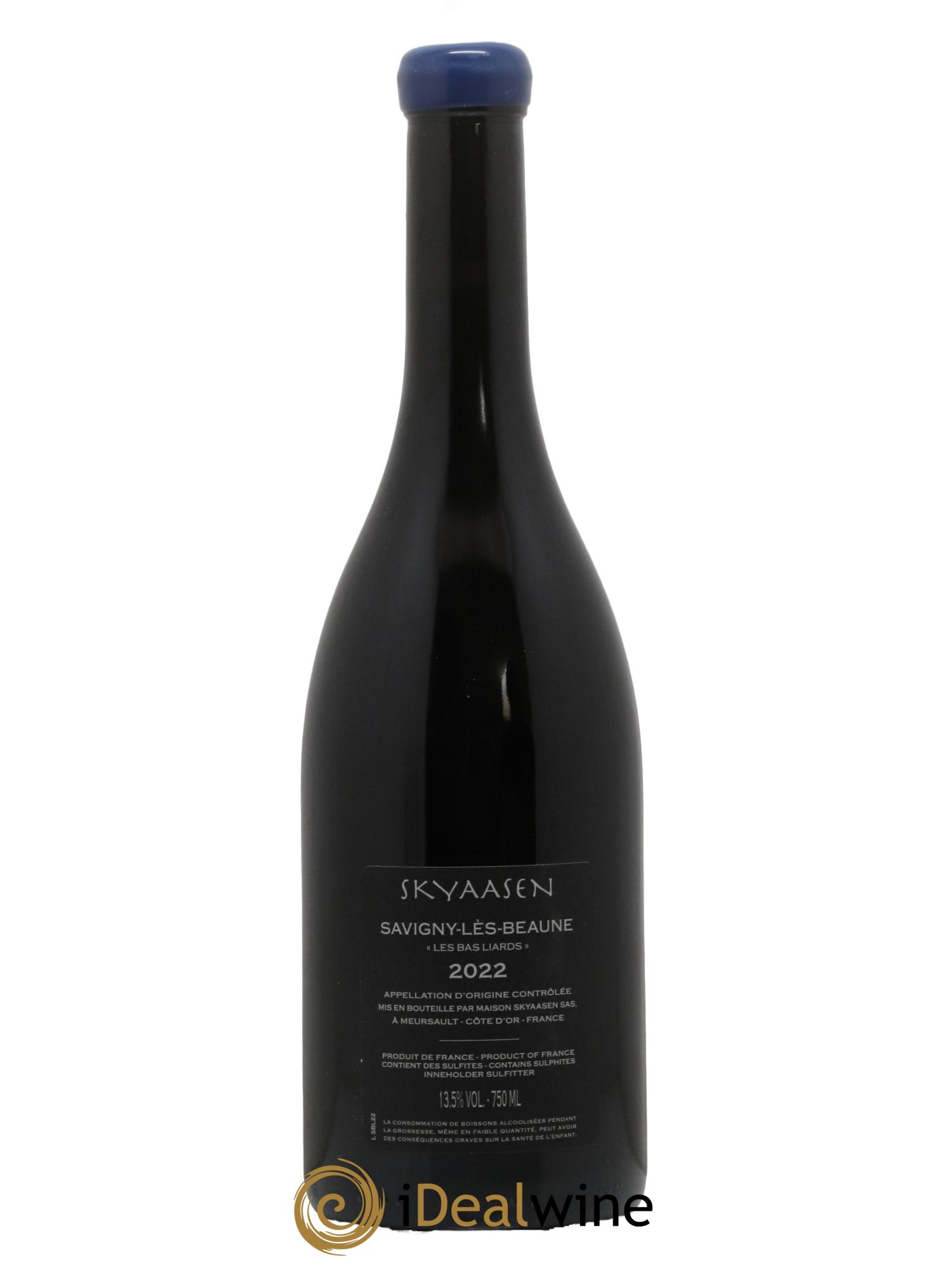 Savigny-lès-Beaune Les Bas Liards Maison Skyaasen 2022 - Lot de 1 bouteille - 1